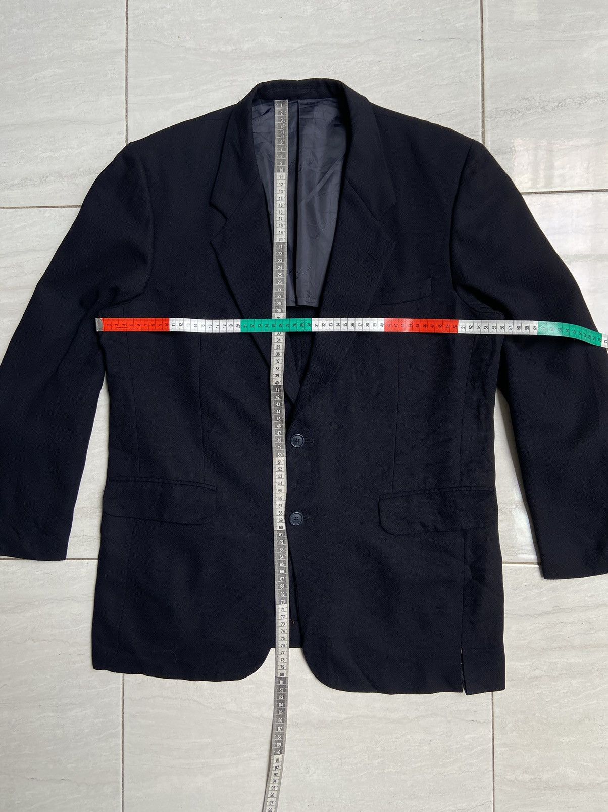 Pierre Balmain PIERRE BALMAIN Paris Navy Suit Size 54L - 7 Thumbnail