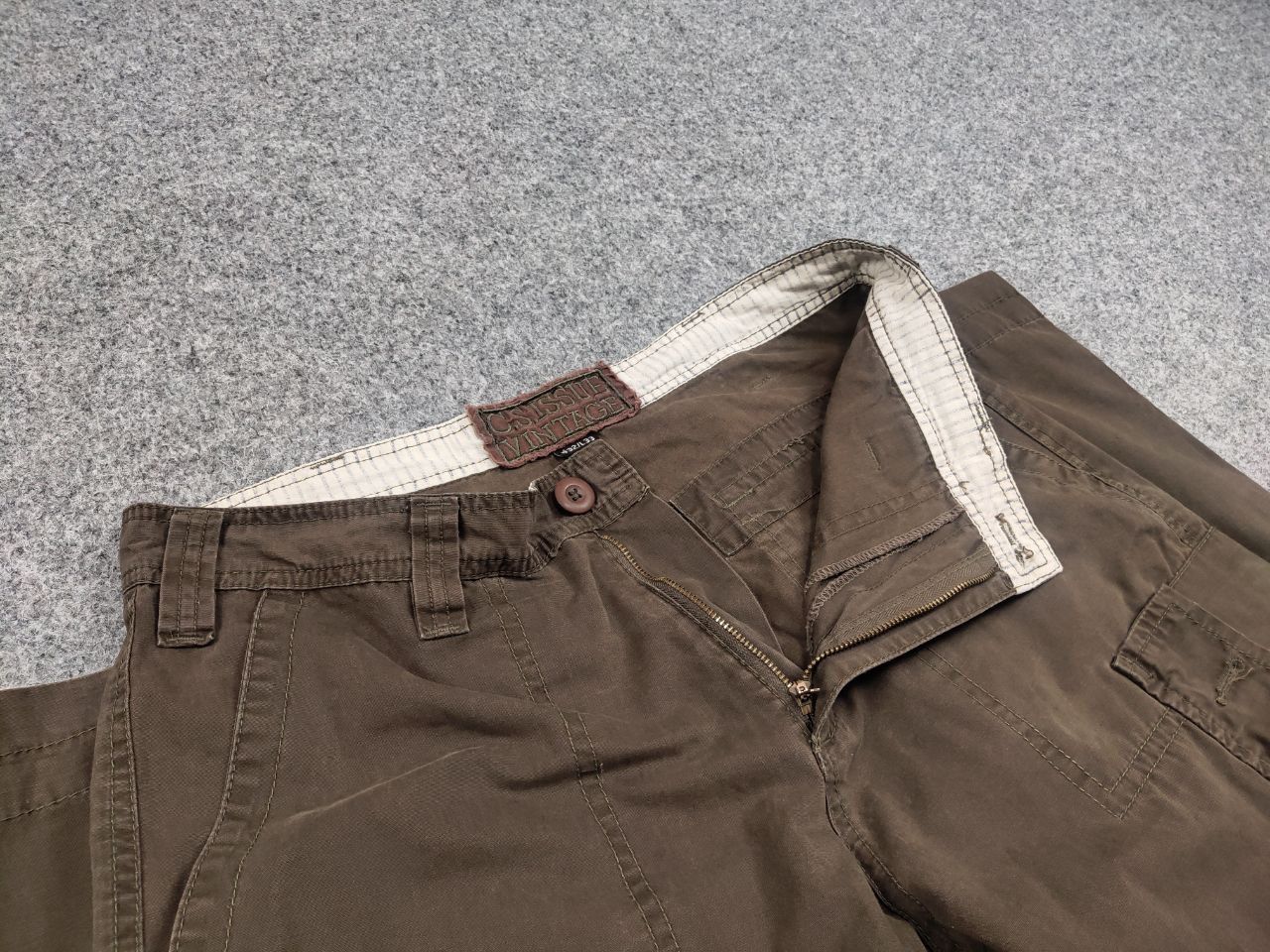 Japanese Brand Vintage Japanese Baggy Multi pocket Cargo Pants Y2K Style Size US 32 / EU 48 - 14 Thumbnail