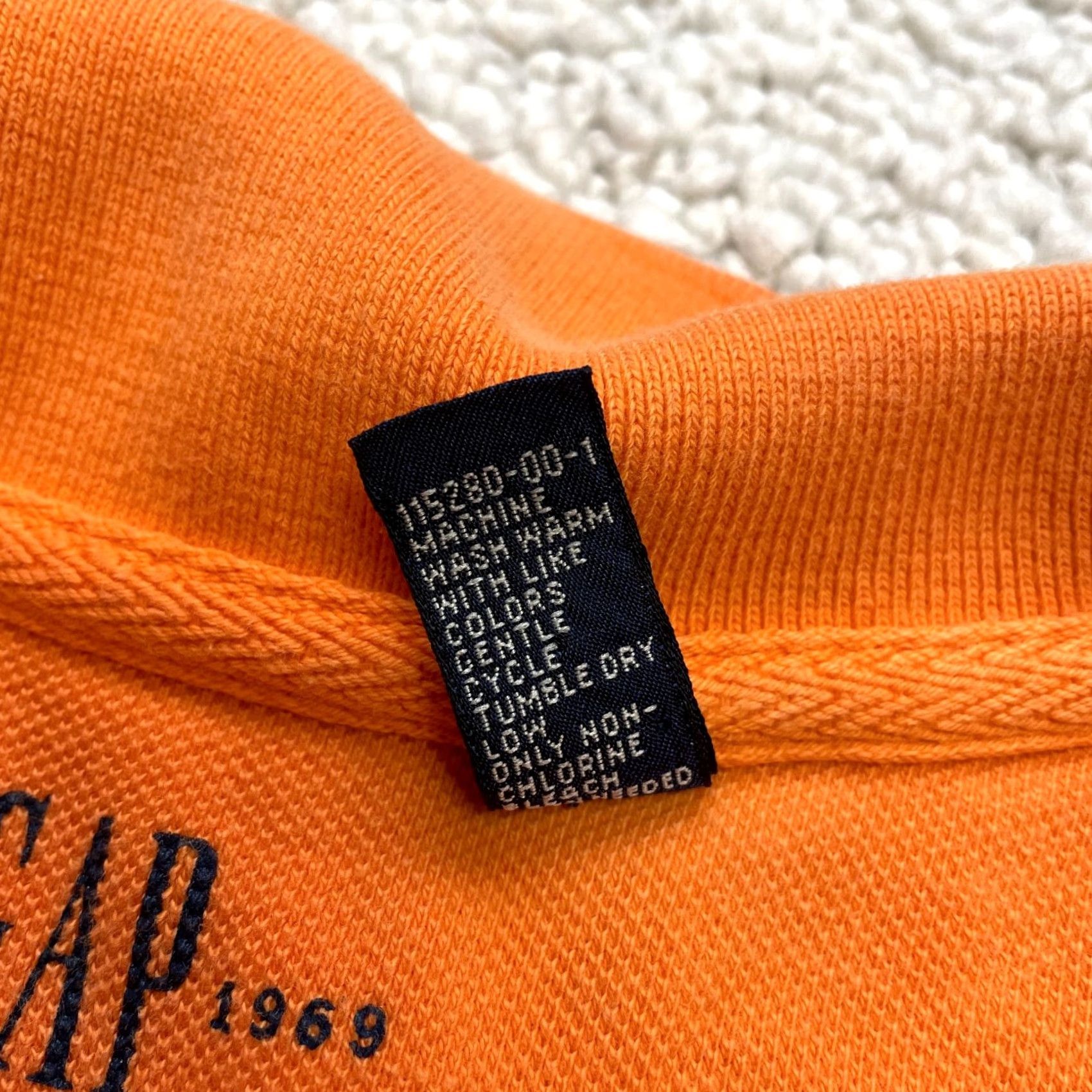 Gap Gap Pique Polo Shirt Mens XXL 50" Orange Short Sleeve Rugby Golf Cotton Adult Size US XXL / EU 58 / 5 - 3 Thumbnail