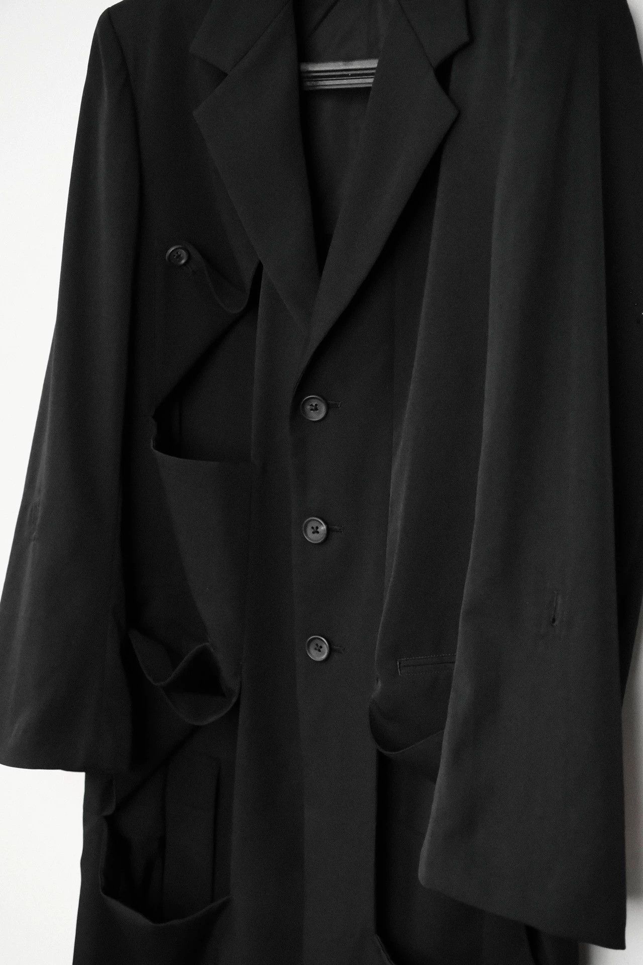 Yohji Yamamoto Yohji Yamamoto 25ss DR.JKT Cutout Deconstructed Coat Size US M / EU 48-50 / 2 - 5 Thumbnail