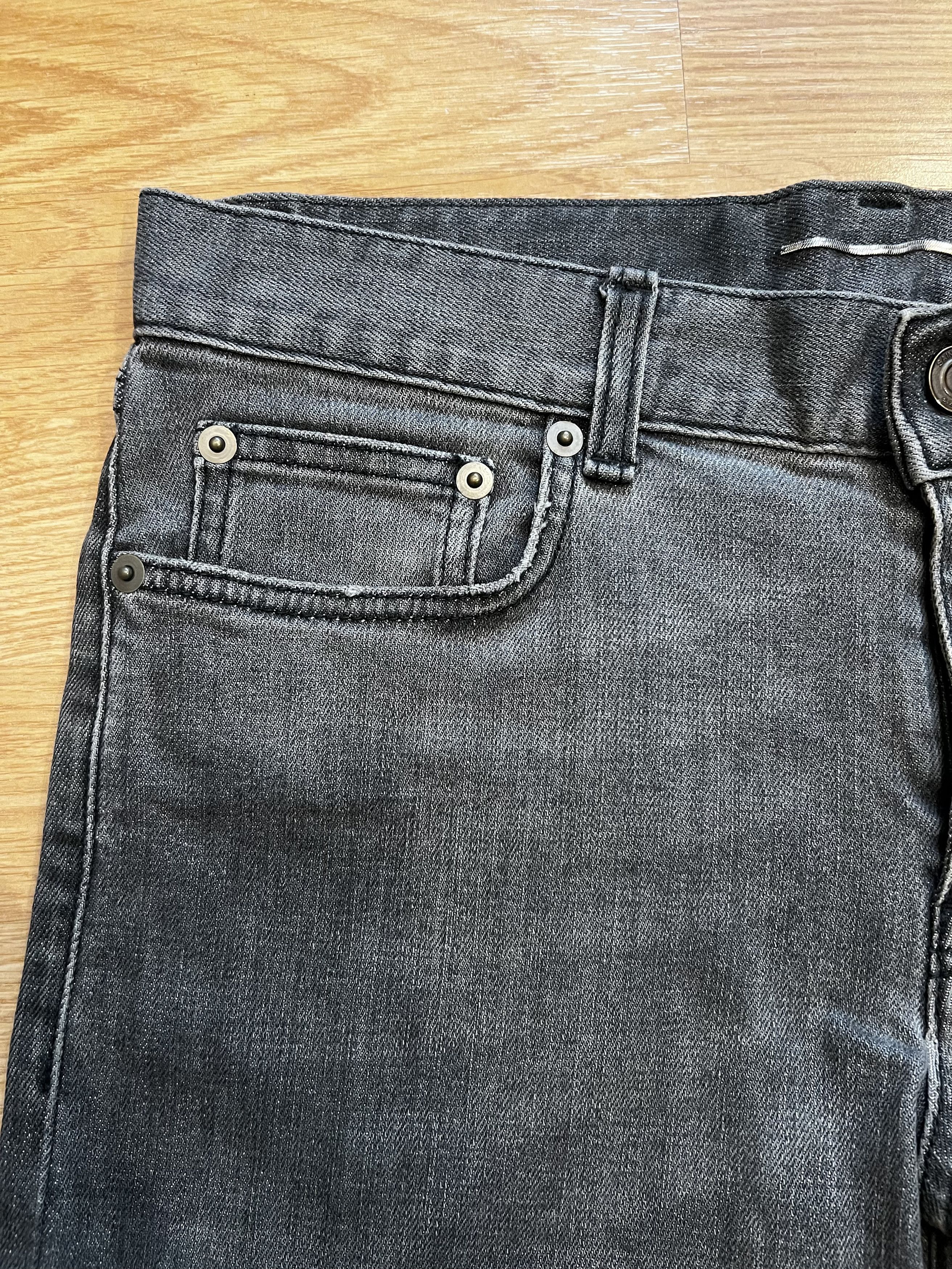 Saint Laurent Paris Saint Laurent Skinny Jeans D02 2013 Grey Size US 29 - 10 Thumbnail