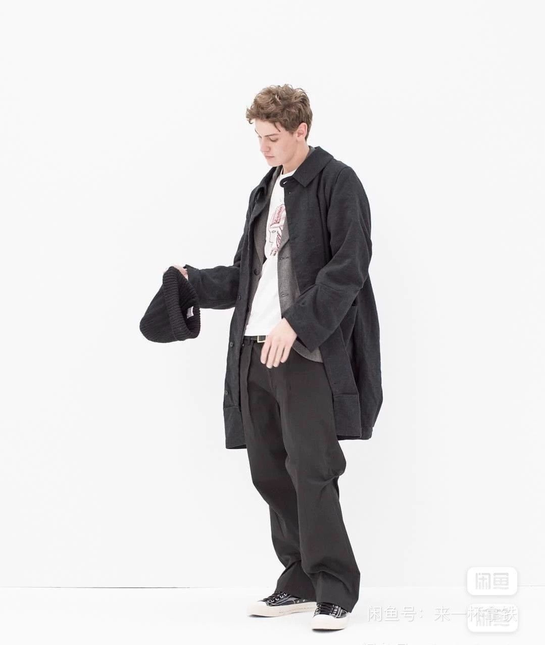 Visvim VISVIM 18AW Ayres Nell Wool Blend Pleated Trench Black 1 Size US S / EU 44-46 / 1 - 5 Thumbnail