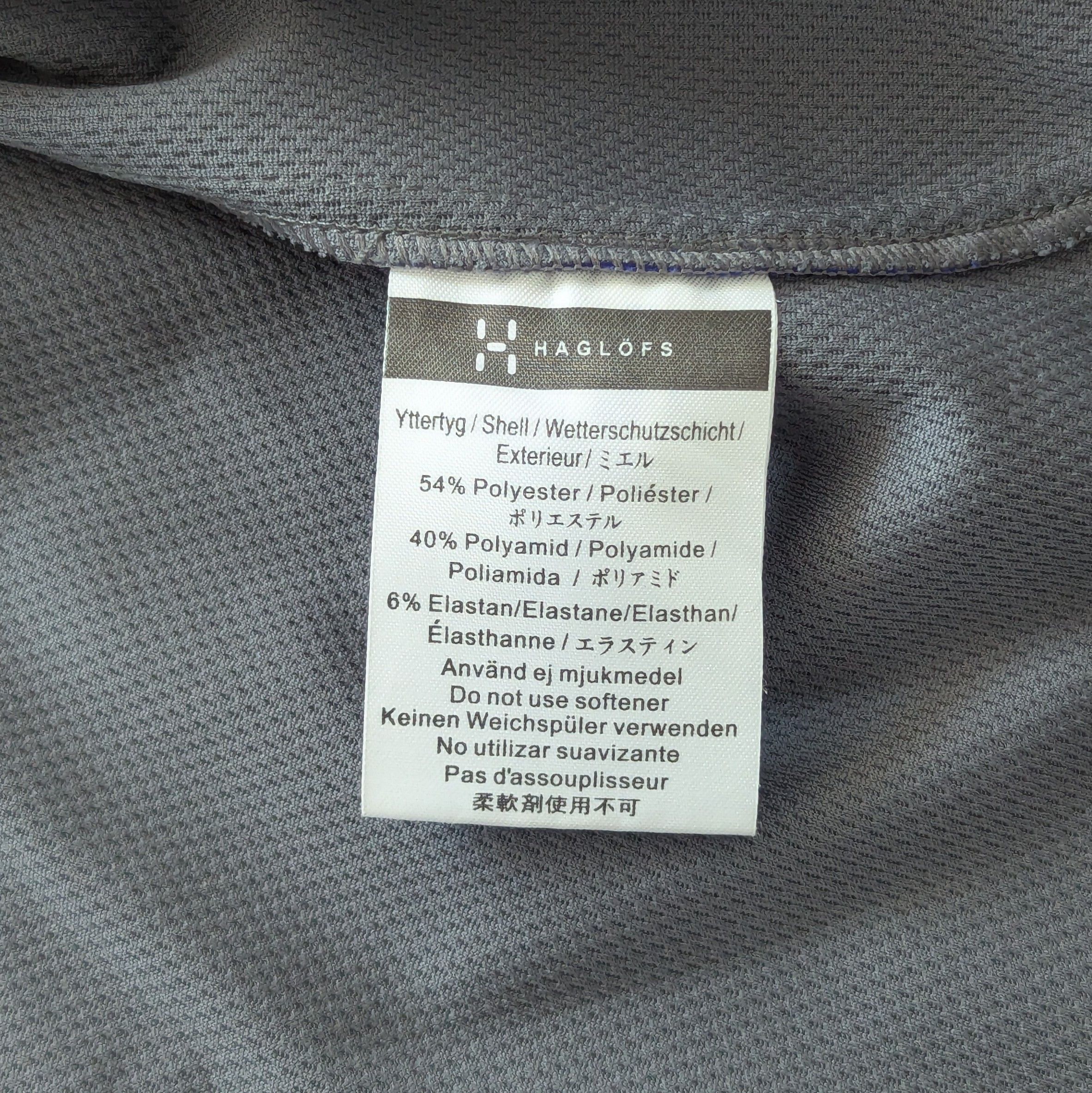 Haglofs Haglofs Bioga Shell Jacket Size L Outdoor Trekking Sportwear Size US L / EU 52-54 / 3 - 12 Thumbnail