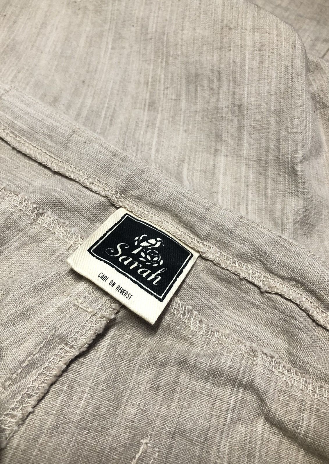 Designer × Japanese Brand × Sarah Pacini VINTAGE SARAH BAGGY PANTS Size 28" / US 6 / IT 42 - 18 Thumbnail