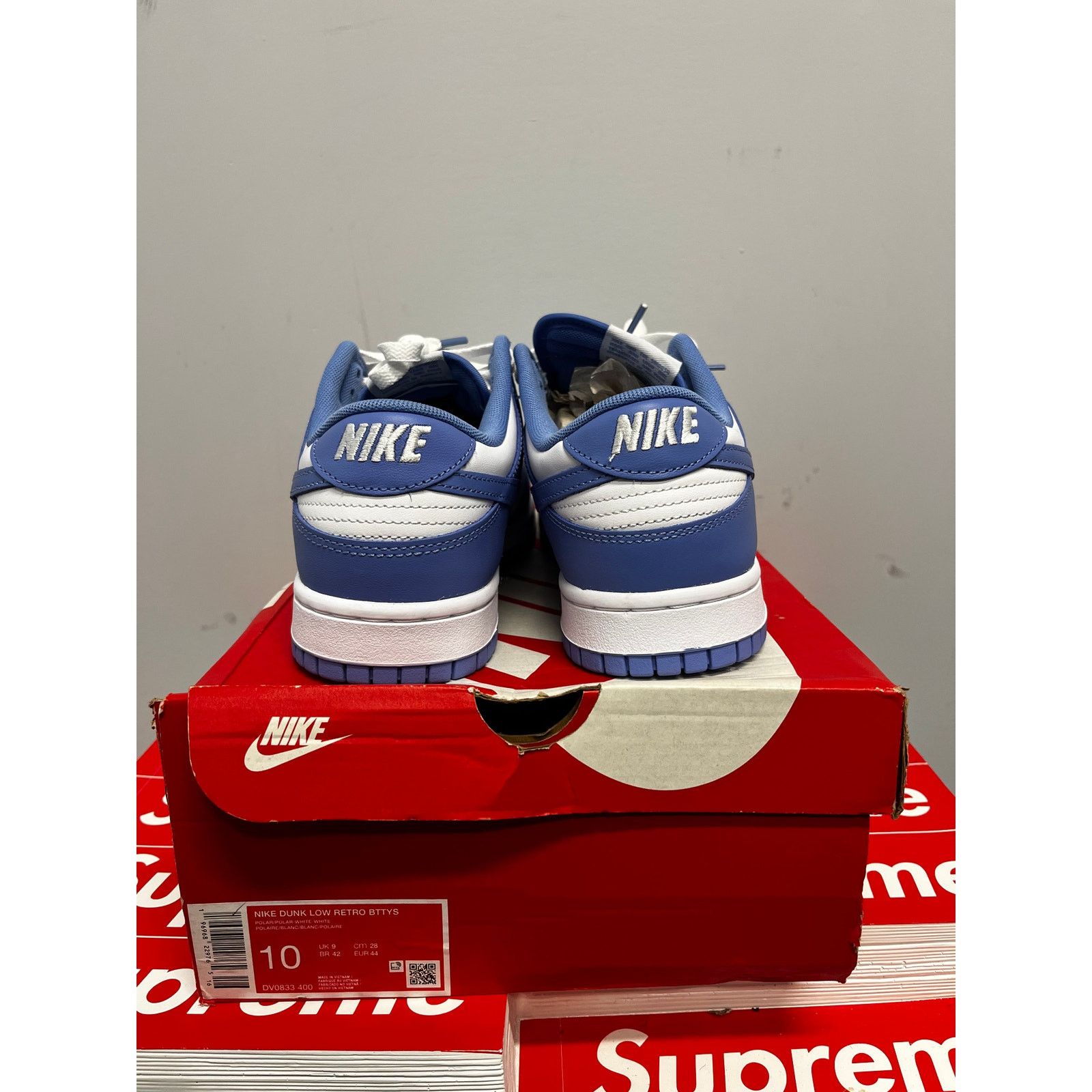 Nike Nike Dunk Low Polar Blue White Size 10 BRAND NEW SHIPS NOW Size US 10 / EU 43 - 4 Thumbnail