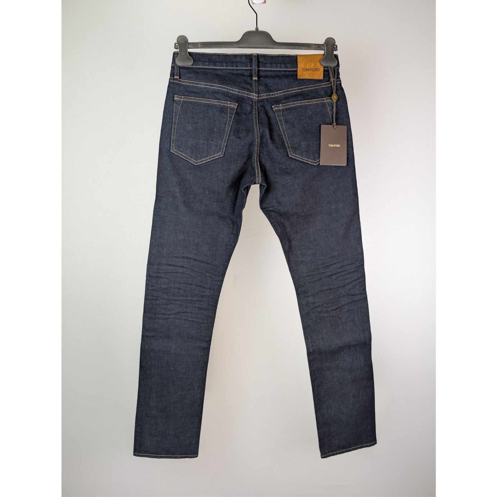 Tom Ford o1rshd1 Straight-Fit Denim Jeans in Dark Blue Size US 32 / EU 48 - 11 Thumbnail