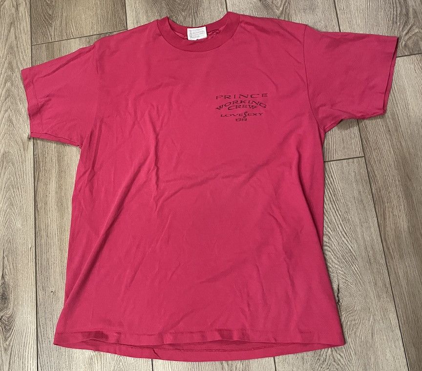 Band Tees Prince tour shirt "SexyLove" Crew tee-shirt Size US XL / EU 56 / 4 - 3 Thumbnail