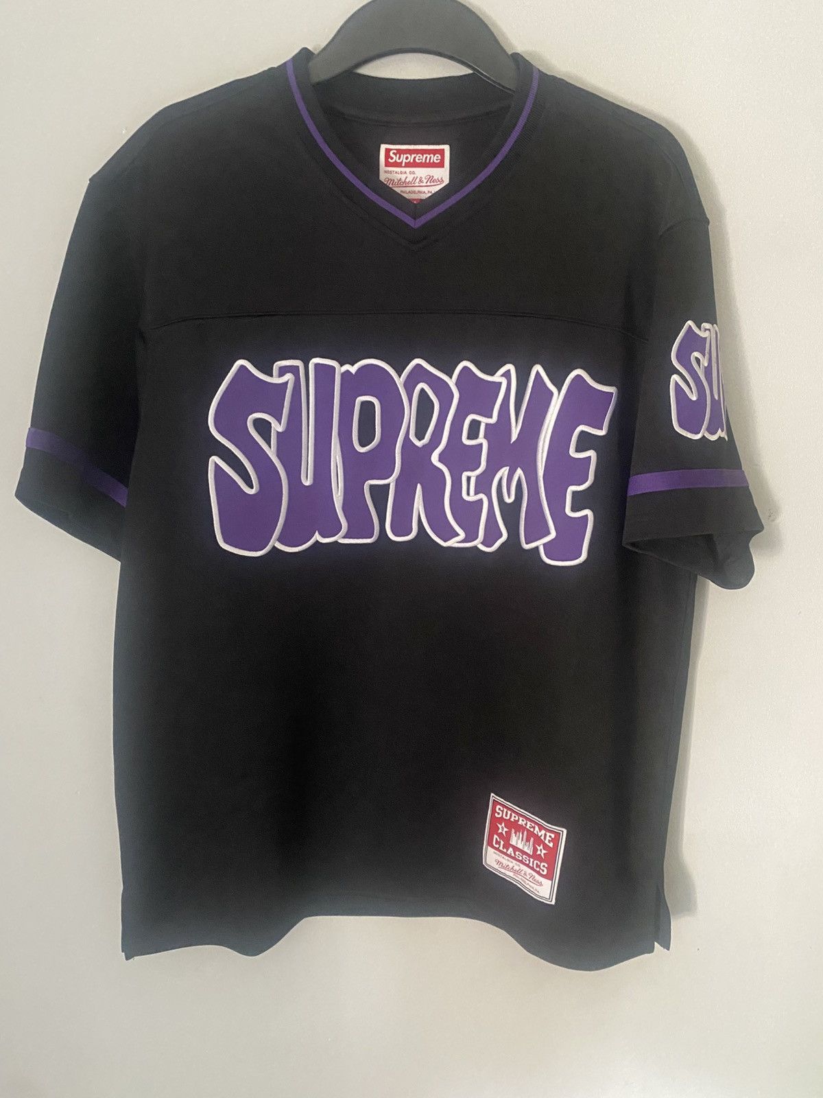 Mitchell & Ness × NCAA × Supreme Supreme / mitchell & ness jersey Size US M / EU 48-50 / 2 - 2 Thumbnail