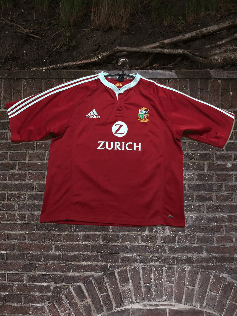 Adidas T-shirt Vintage Adidas Jerseys red logo sportwear 2XL Size US XXL / EU 58 / 5 - 1 Thumbnail
