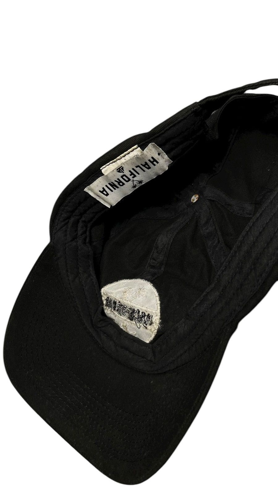 Other BLACK ADJUSTABLE RETRO INSPIRED Halifornia Cap Size ONE SIZE - 5 Thumbnail