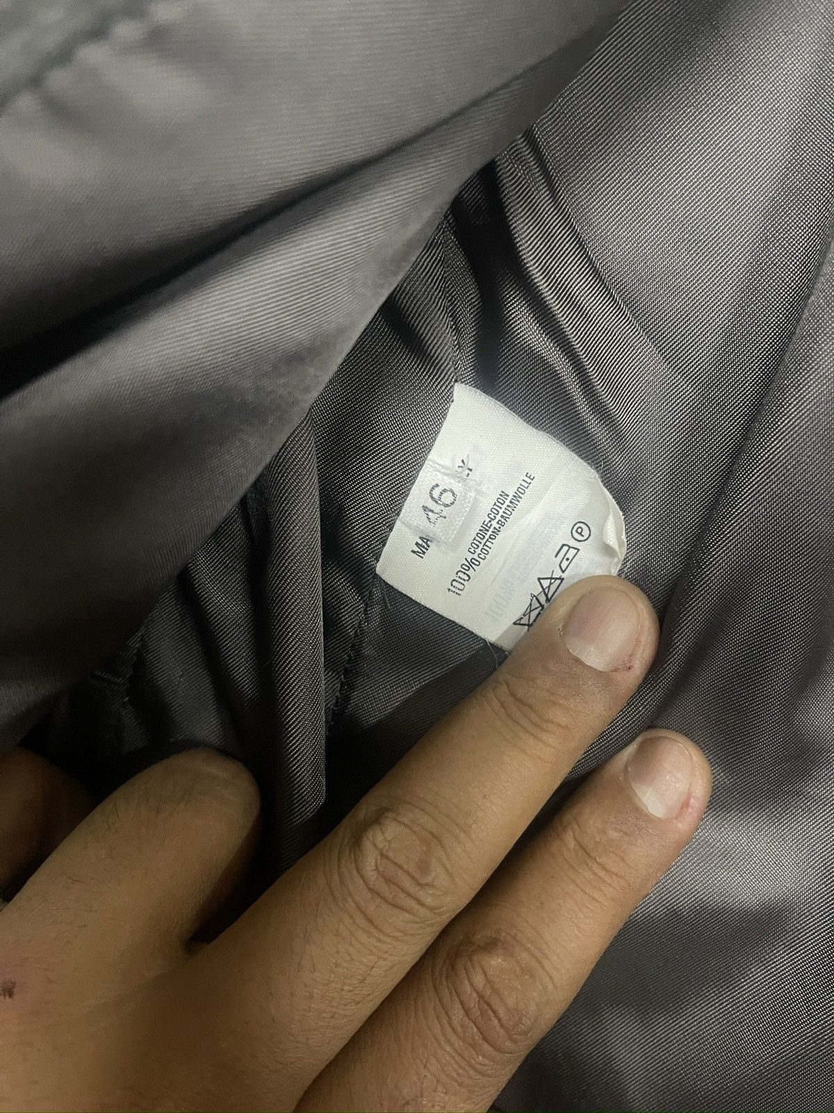 Emporio Armani Emporio Armani velvet jacket with a mandarin collar n button Size L / US 10 / IT 46 - 9 Thumbnail