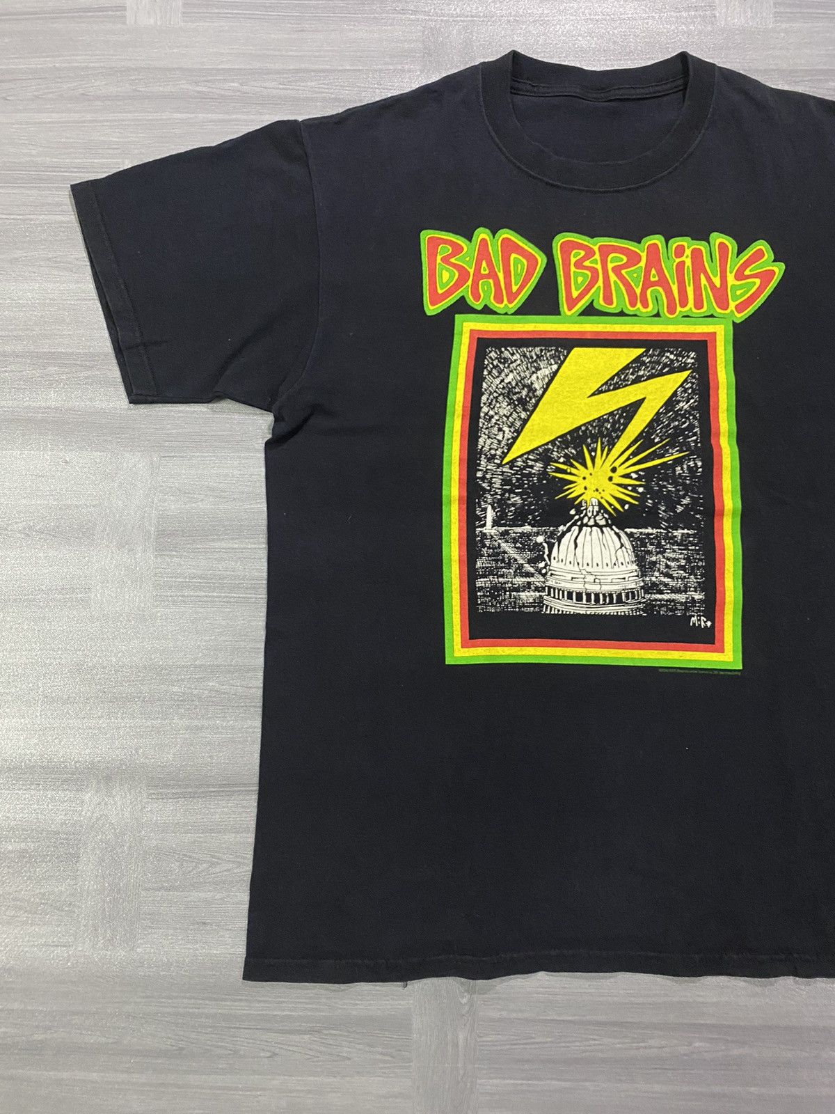 Band Tees Vintage 2002 Bad Brains Hardrock band Tee Size US XL / EU 56 / 4 - 7 Thumbnail