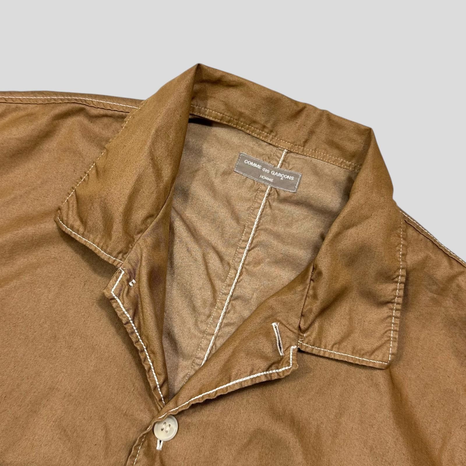 Comme des Garcons Comme Des Garçons Homme 2001 Iridescent Cargo Shirt - M/L Size US M / EU 48-50 / 2 - 4 Thumbnail