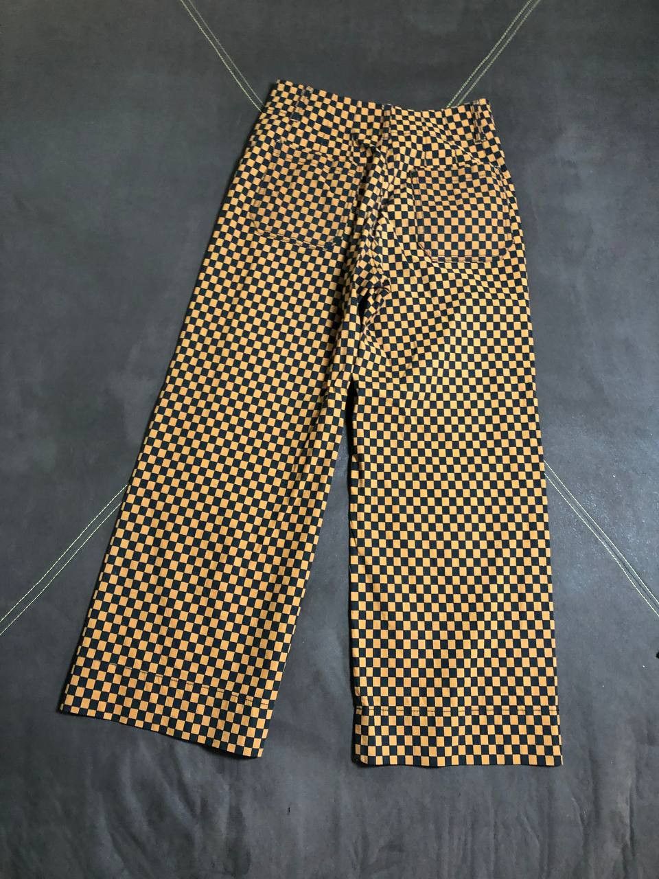 Vintage Maeve by Anthropologie Checkered Casual Pants Size 26" / US 2 / IT 38 - 11 Thumbnail
