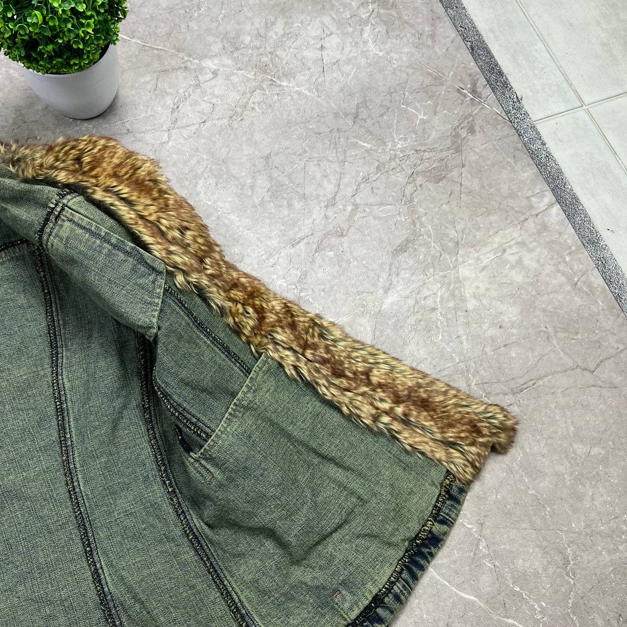 Japanese Brand Vintage Distressed If Six Was Nine Faix Fur Jacket Size S / US 4 / IT 40 - 4 Thumbnail