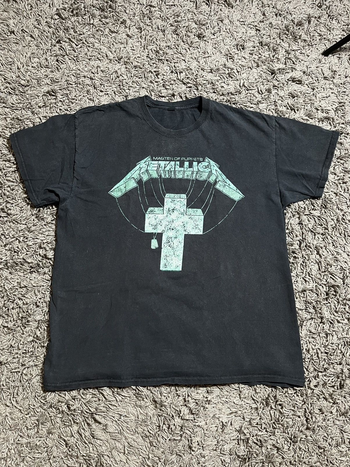Metallica METALLICA MASTER OF PUPPETS ROCK VINTAGE FADED TEE Size US L / EU 52-54 / 3 - 1 Thumbnail