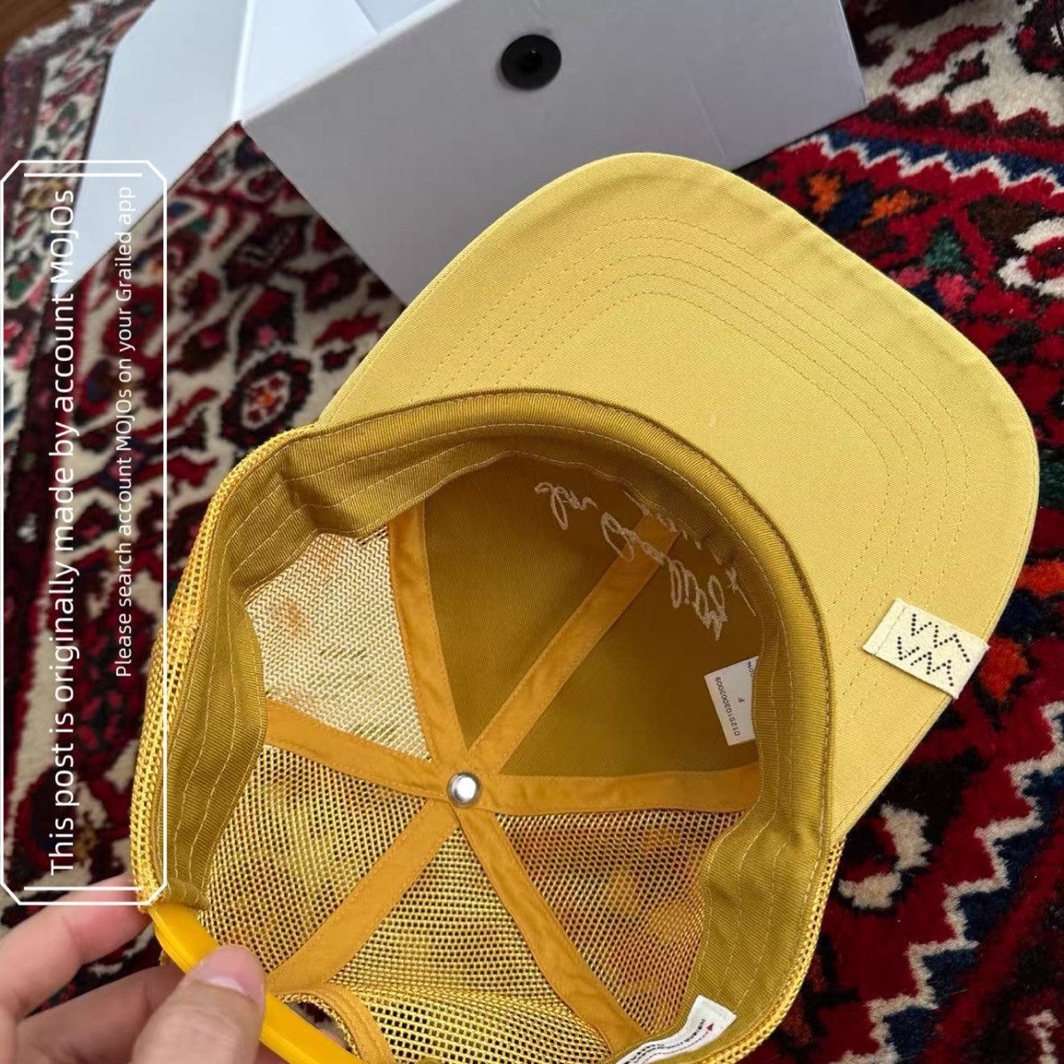 Visvim Visvim 25SS Goodyear II Cap Yellow mo.jos5 Size ONE SIZE - 6 Thumbnail