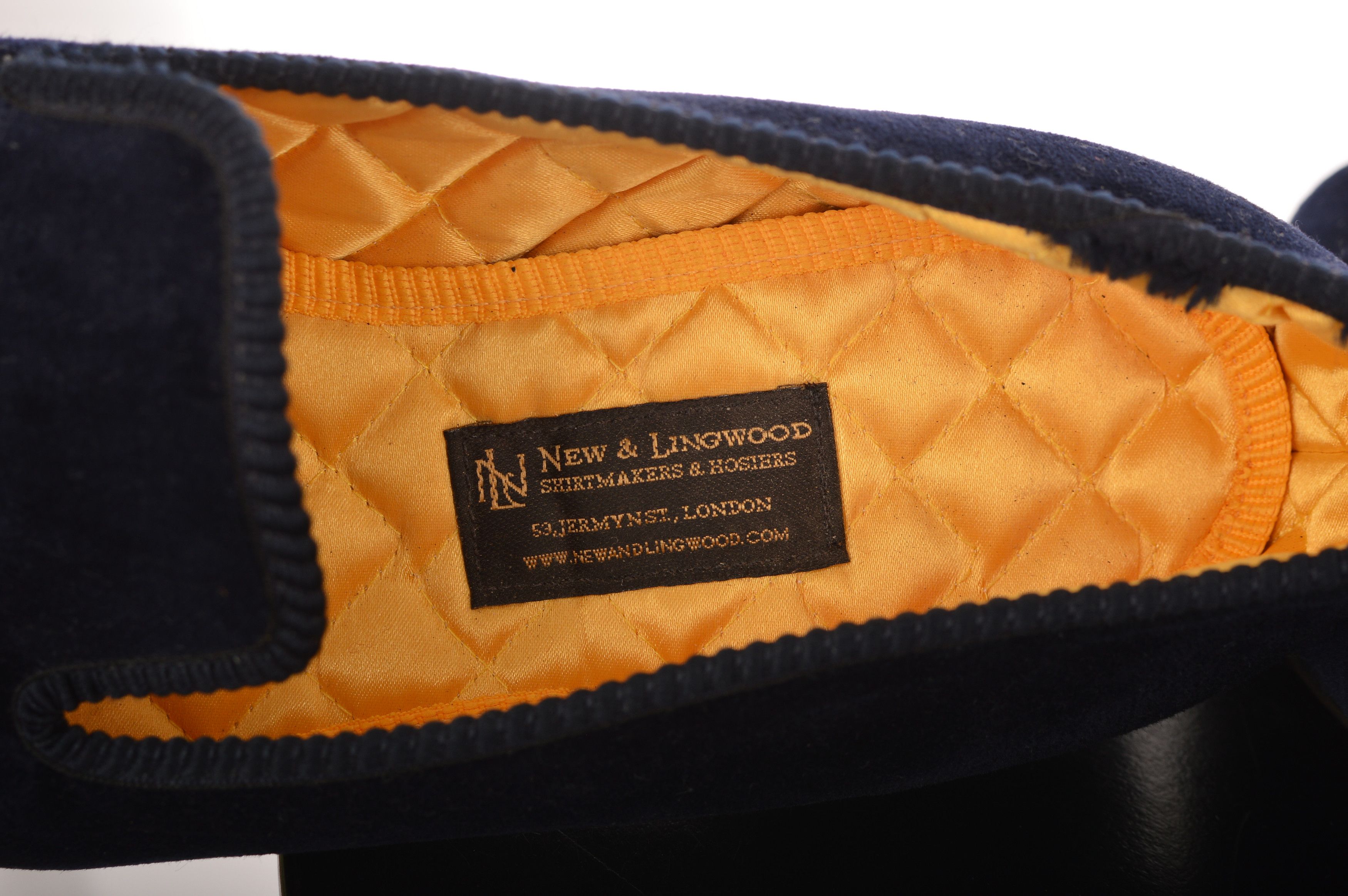 New & Lingwood New & Lingwood Navy Loafers Shoes Bone Idle Size US 9 / EU 42 - 10 Thumbnail