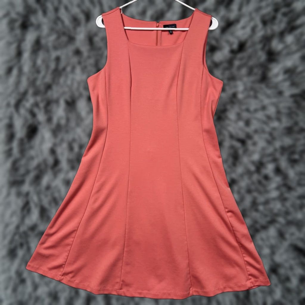 Vintage VINTAGE: No (not vintage) — The Limited Dress 12 Coral Office Casual Clean Girl Polished Preppy Layering Size XL / US 12-14 / IT 48-50 - 1 Thumbnail