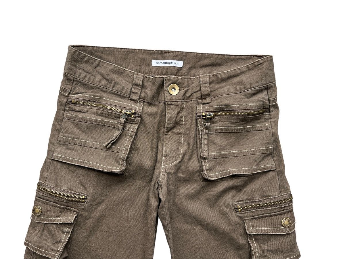 Japanese Brand Semantic Design Multipockets Punk Bondage Cargo Pants 30x28 Size 30" / US 8 / IT 44 - 5 Thumbnail