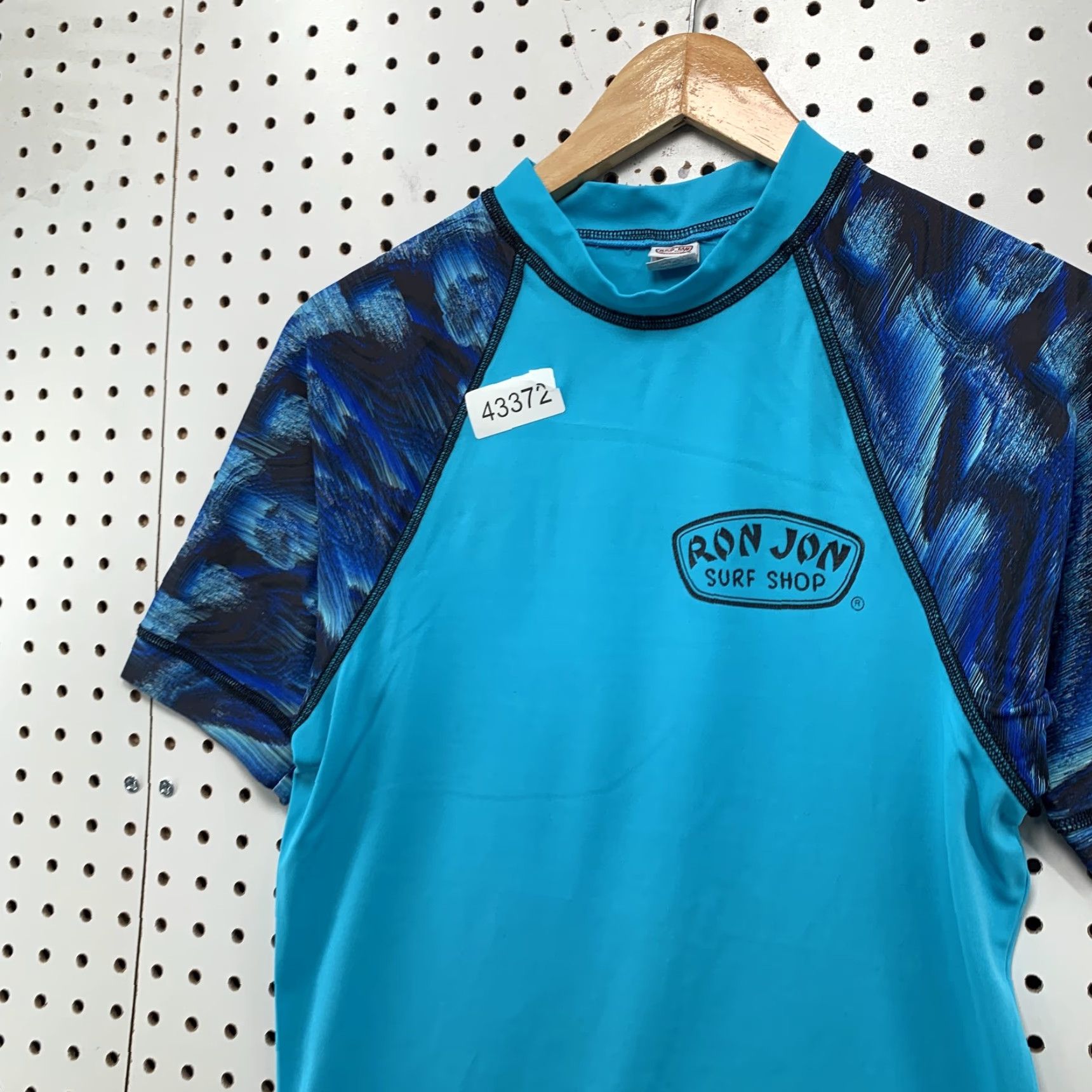 Ron Jon Surf Shop Ron Jon Surf Shop Rash Guard Shirt Blue Mens Medium Surfing Made USA Size US M / EU 48-50 / 2 - 6 Thumbnail