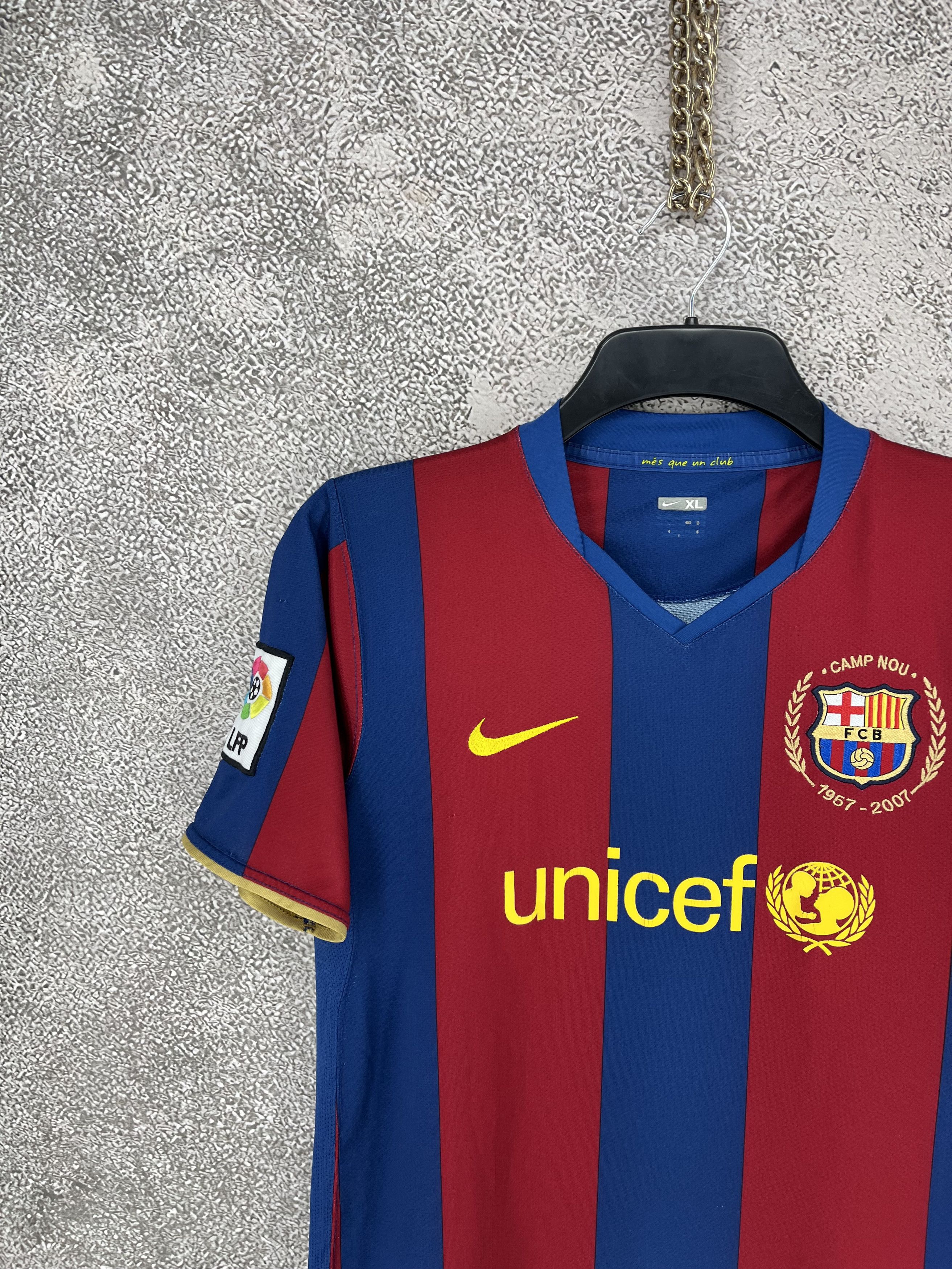 Nike Barcelona Nike 2007 Jersey Vintage Y-Shirts Size XS Size US XS / EU 42 / 0 - 4 Thumbnail