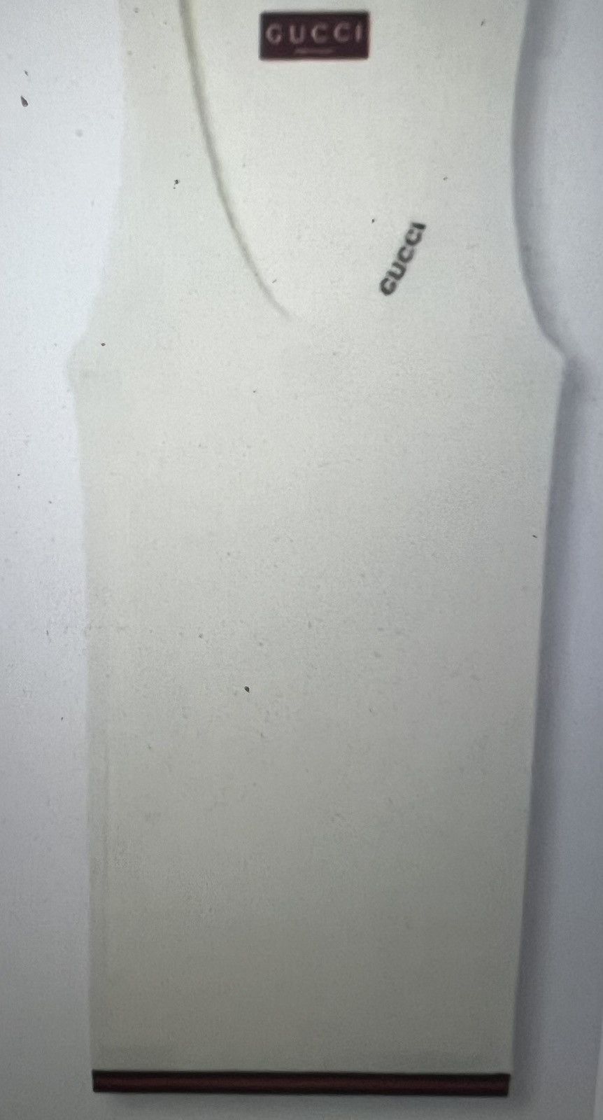 Gucci Gucci mens silk cotton ribbed tank top M Size US M / EU 48-50 / 2 - 11 Thumbnail
