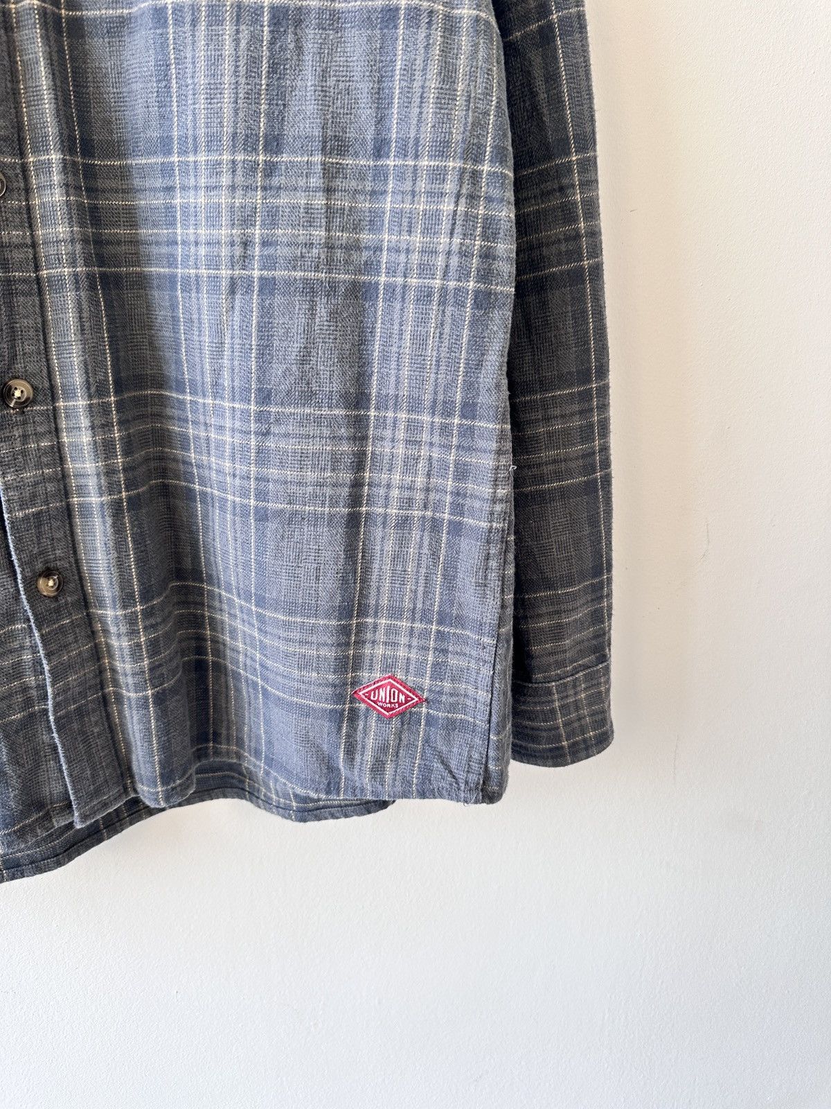 Other Union Works Plaid Flannel Shirt Check Long Sleeve Workwear L Size US L / EU 52-54 / 3 - 6 Thumbnail
