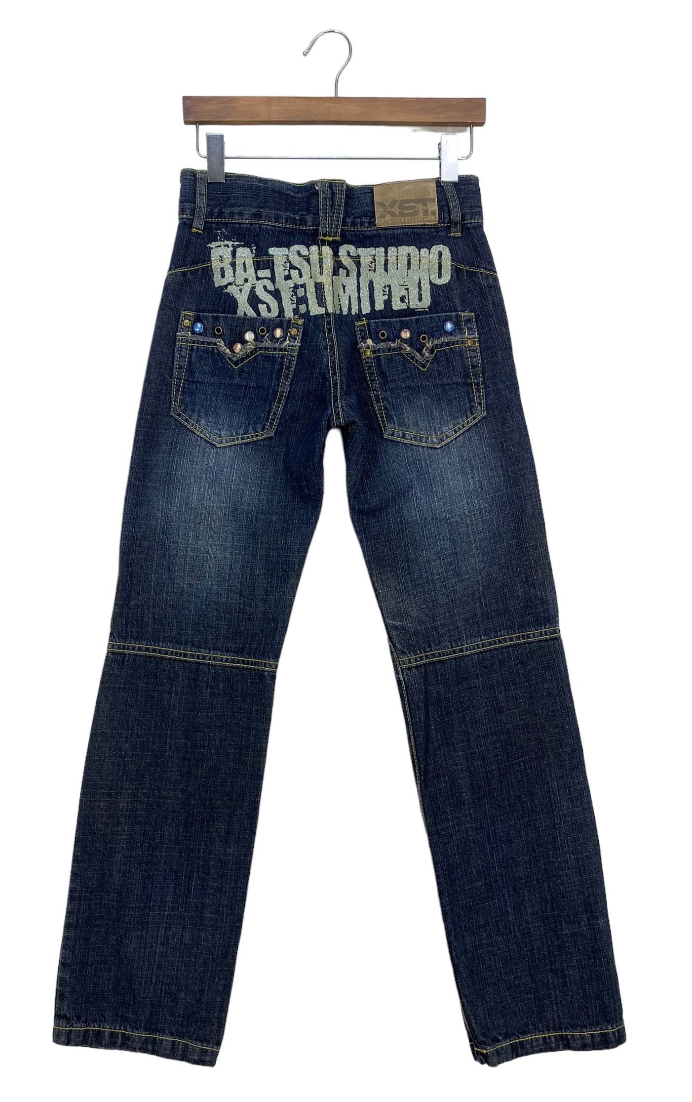 Japanese Brand Batsu Jeans Japanese Jeans Spellout Print Jeans Size US 28 / EU 44 - 1 Thumbnail