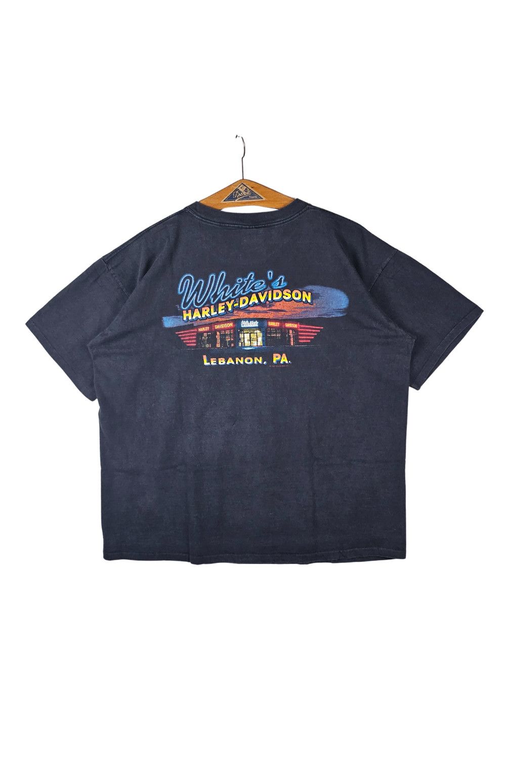 Harley Davidson 1993 Harley-Davidson “Rock & Roll with a Legend” - Holoubek Size US XL / EU 56 / 4 - 2 Thumbnail