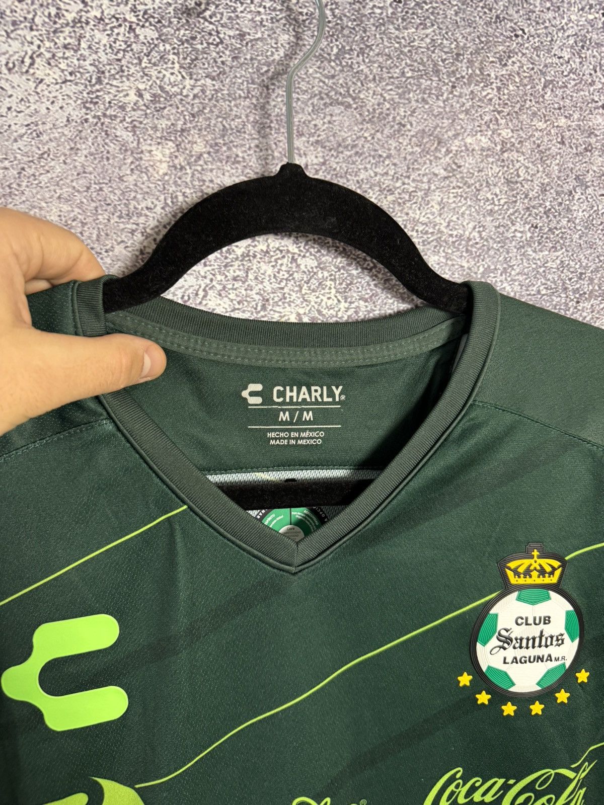 Vintage Vintage Santos Laguna 2019/20 Charly Soccer Jersey Medium Size US M / EU 48-50 / 2 - 13 Thumbnail