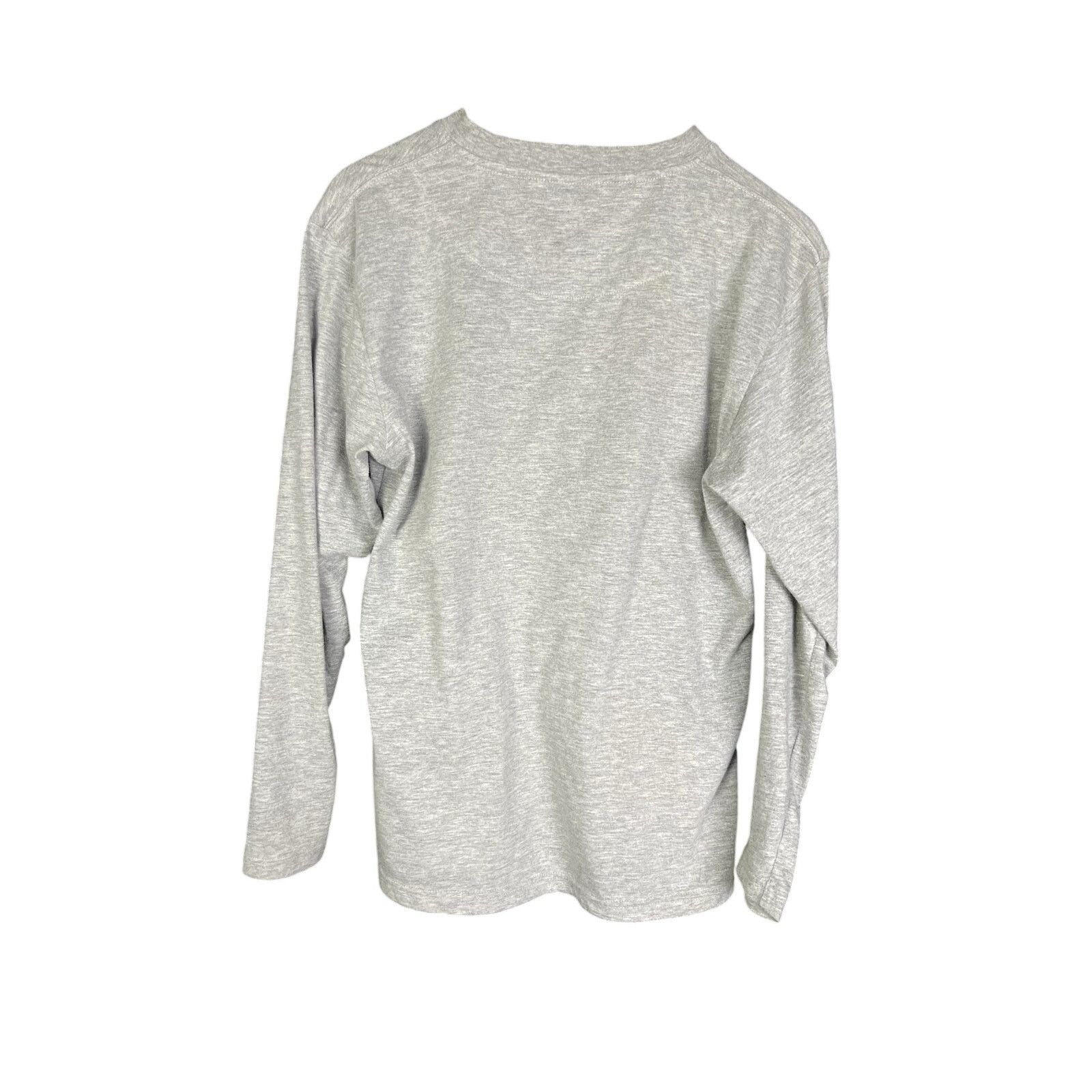 Edwin Men's Edwin Japan Long Sleeve Gray Logo T-Shirt - Size M Size US M / EU 48-50 / 2 - 4 Thumbnail