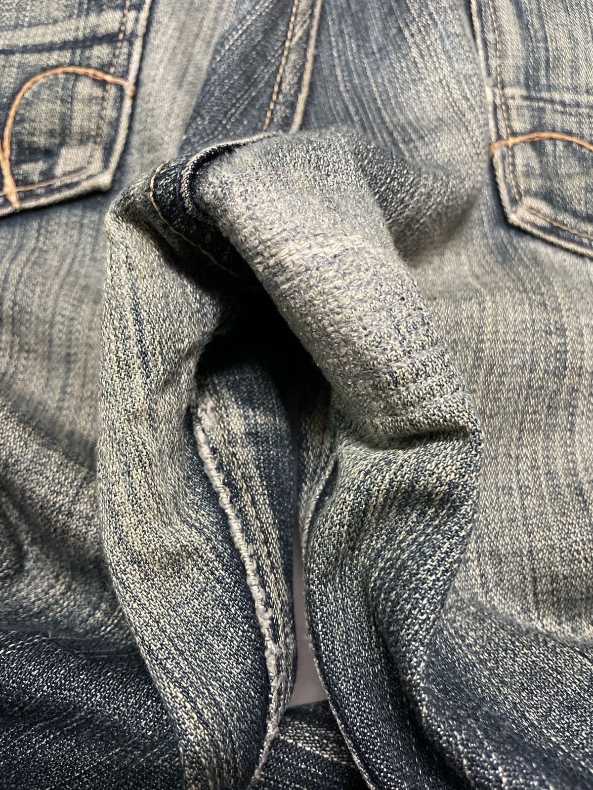 Acne Studios 💥Flare💥90’s Style Back Number Insane Rusty Mudwash Dark Jean Size US 34 / EU 50 - 22 Thumbnail