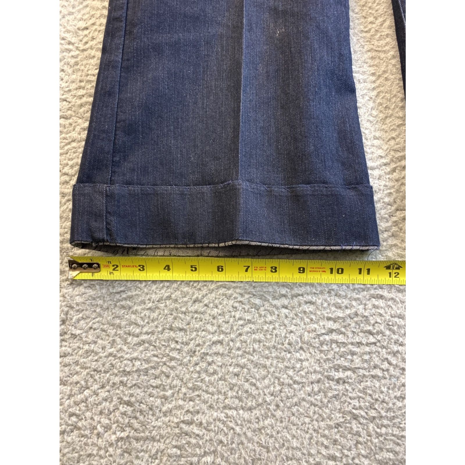 Michael Kors MICHAEL KORS Modern Trouser Jeans Women’s Size 8 Black Dark Wash Wide Leg Size 30" / US 8 / IT 44 - 7 Thumbnail
