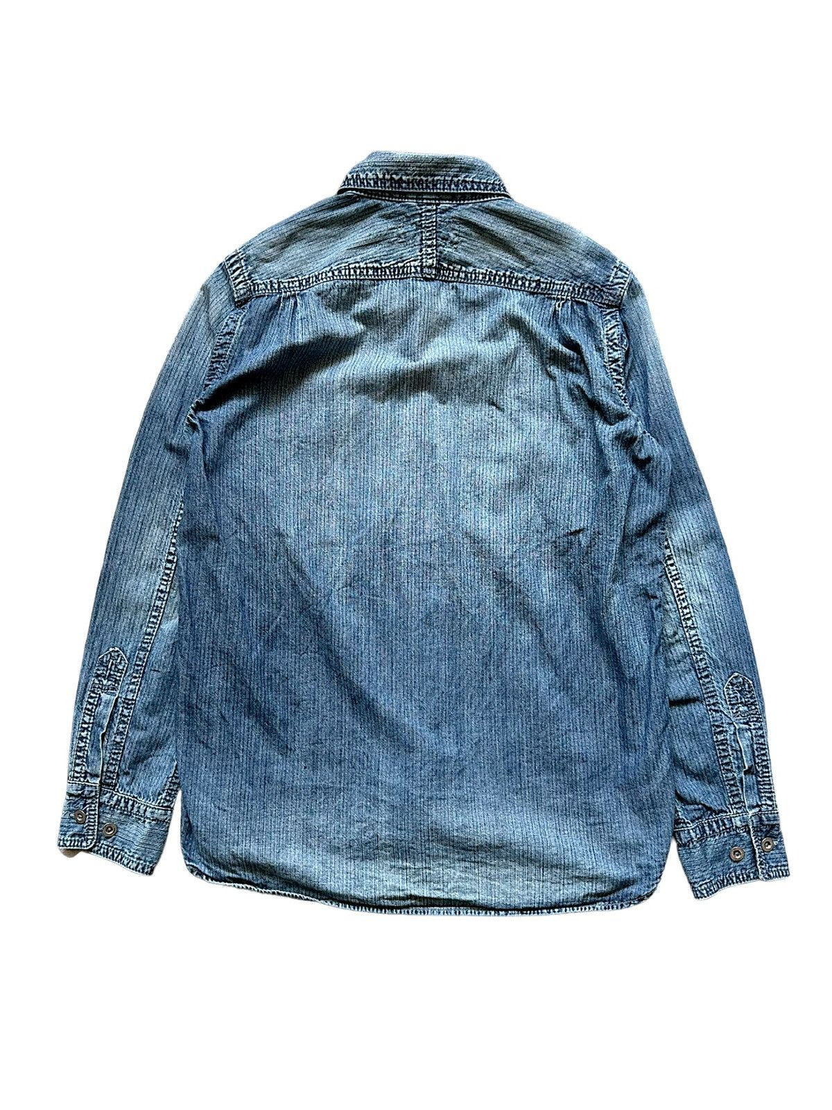 GOA 00's GOA military style dyed denim shirt Size US M / EU 48-50 / 2 - 3 Thumbnail