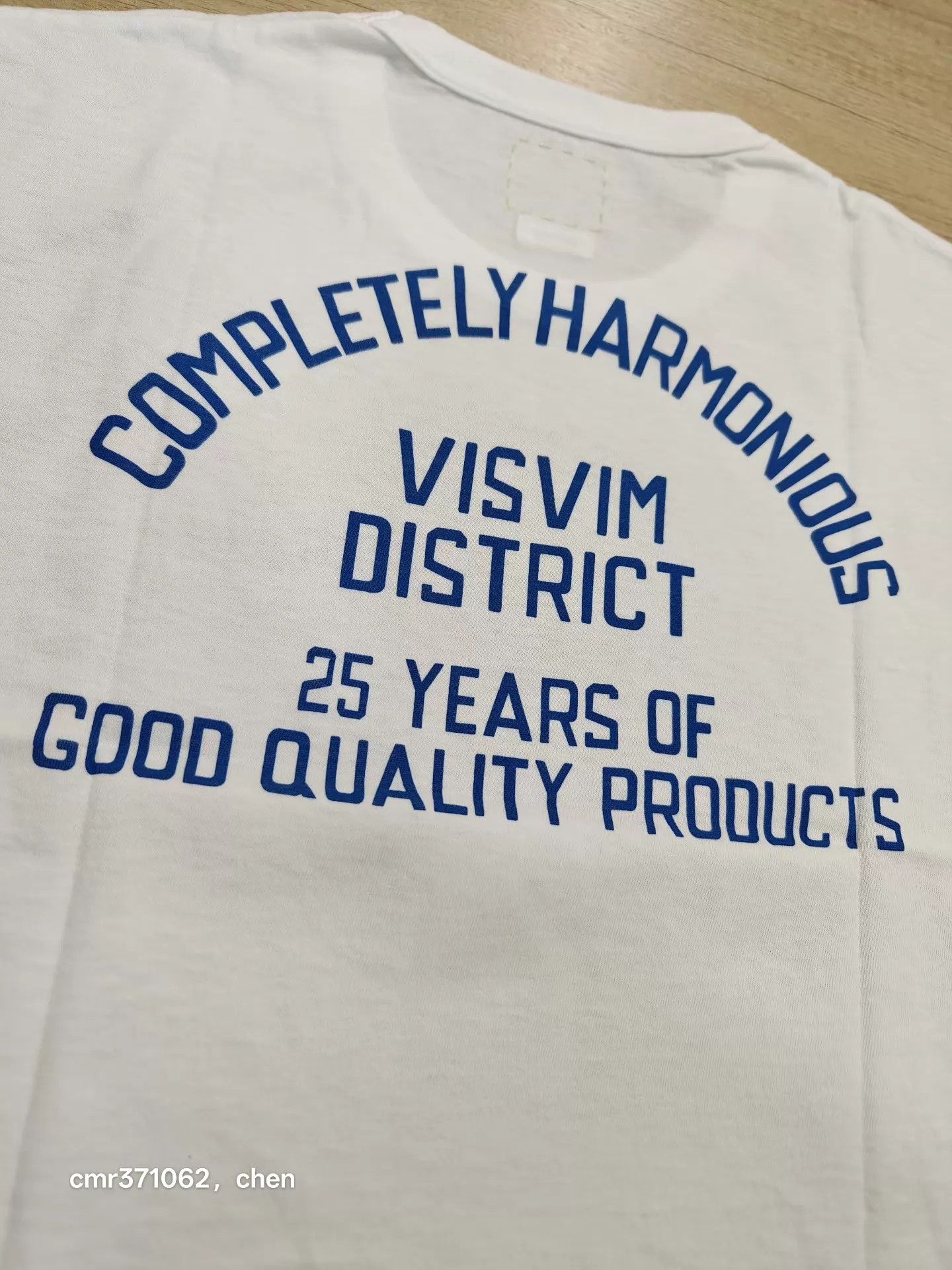 Visvim VISVIM 26SS JUMBO TEE S/S DISTRICT black & navy 1-5 Size US S / EU 44-46 / 1 - 8 Thumbnail