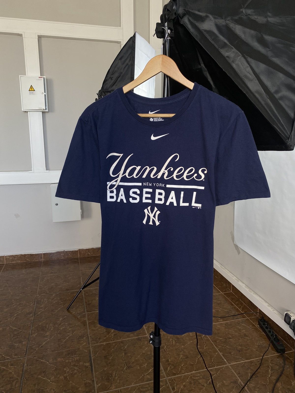 Vintage Nike Yankees Shirt Size online Large