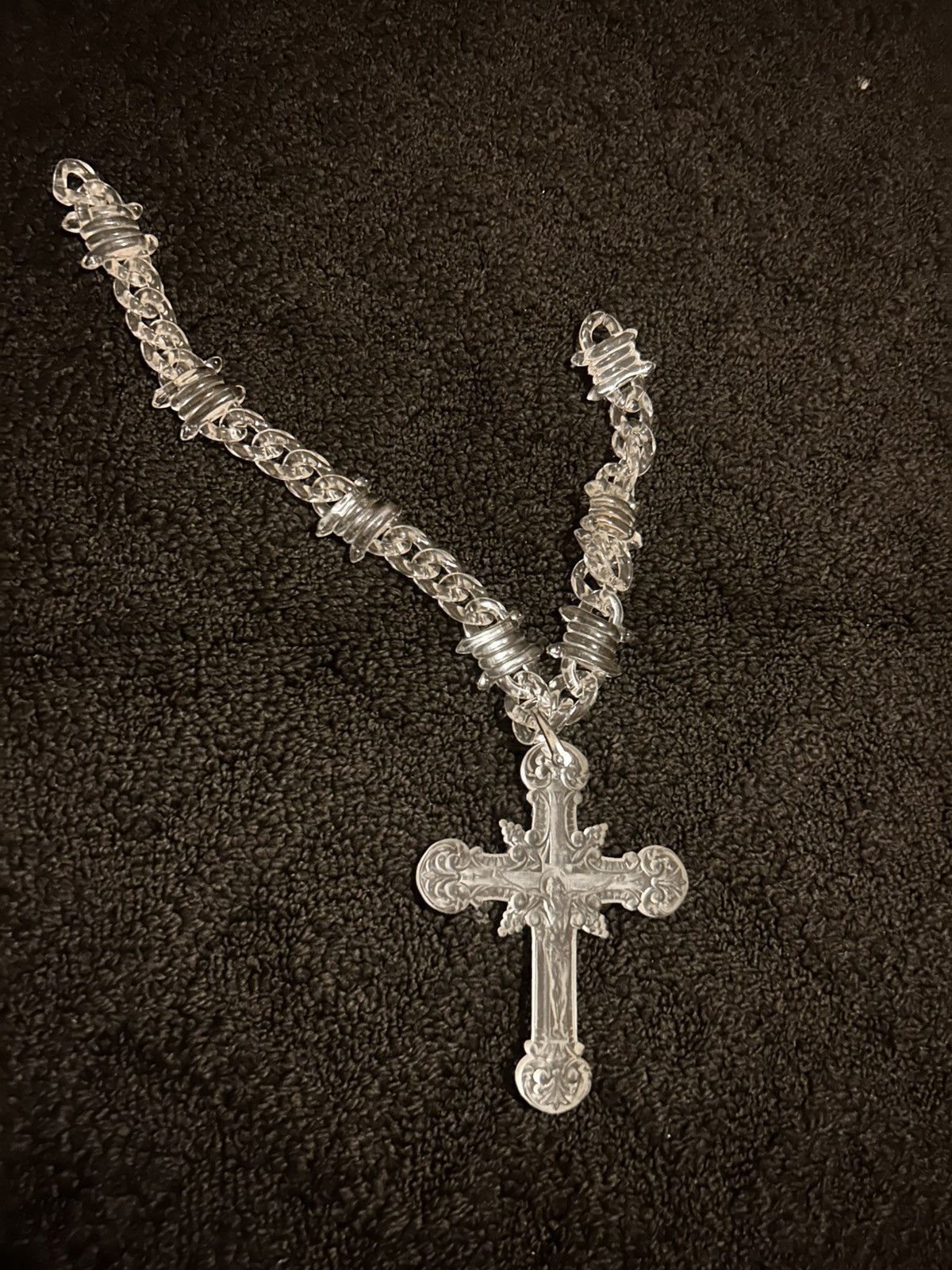 Other Cross Clear necklace Size ONE SIZE - 1 Thumbnail