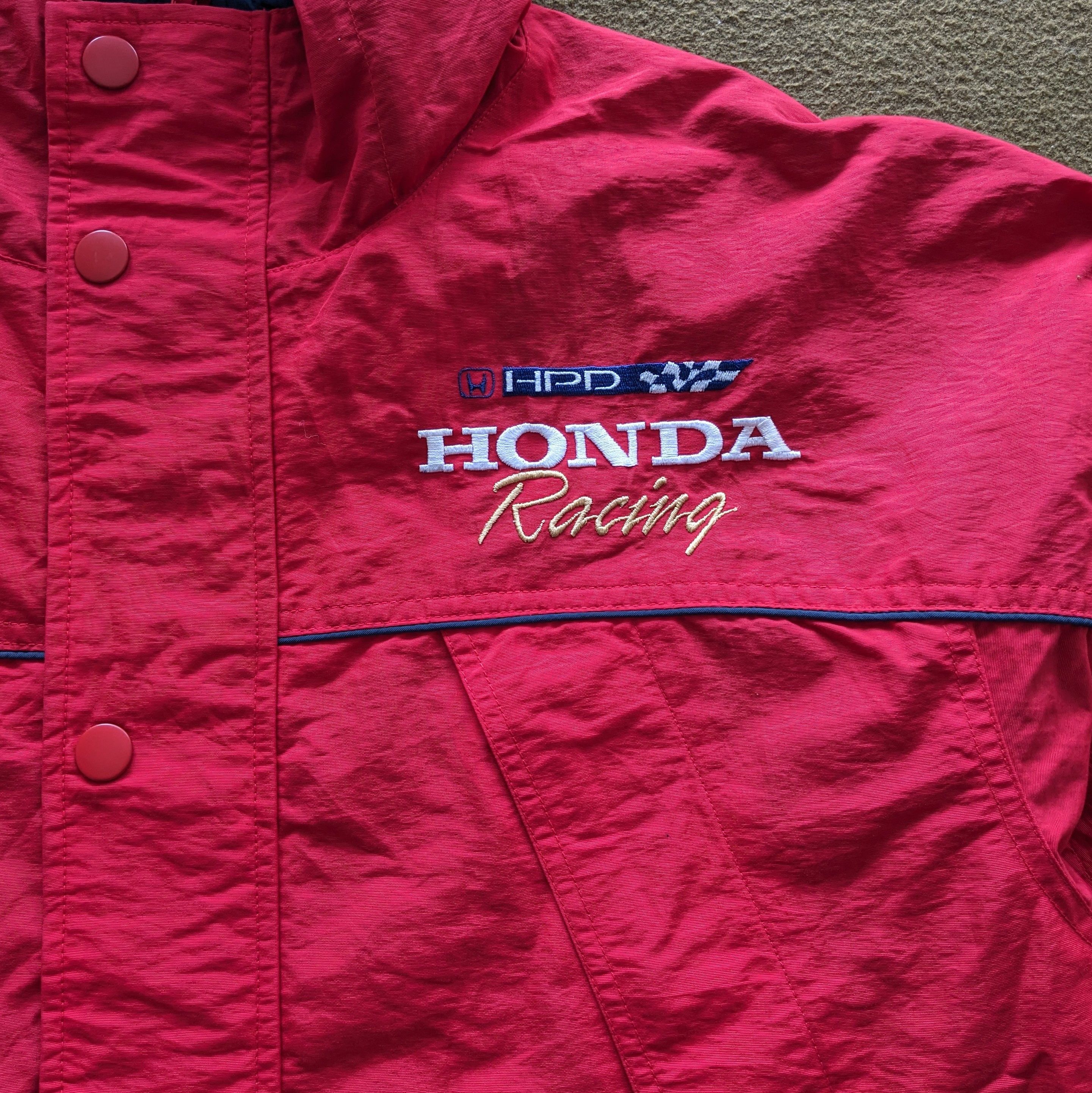 Vintage Vintage C.A.R.T HONDA Motorsports Racing Jacket Size US L / EU 52-54 / 3 - 4 Thumbnail