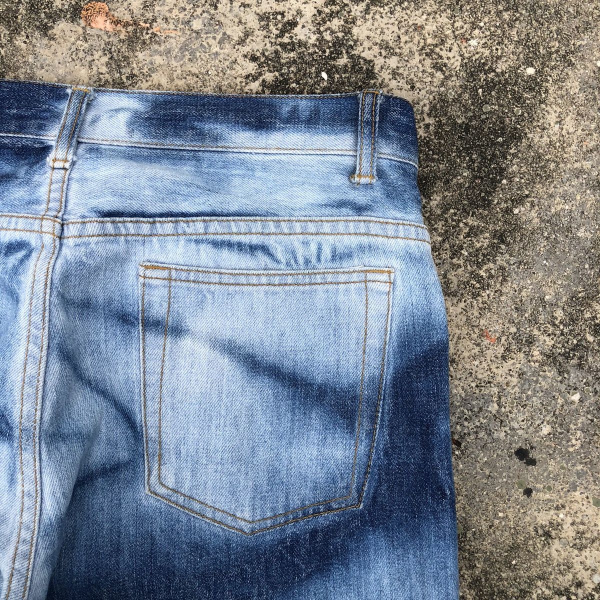 Japanese Brand Vintage Japanese Style Tie Dye Denim Pants Size US 33 - 15 Thumbnail