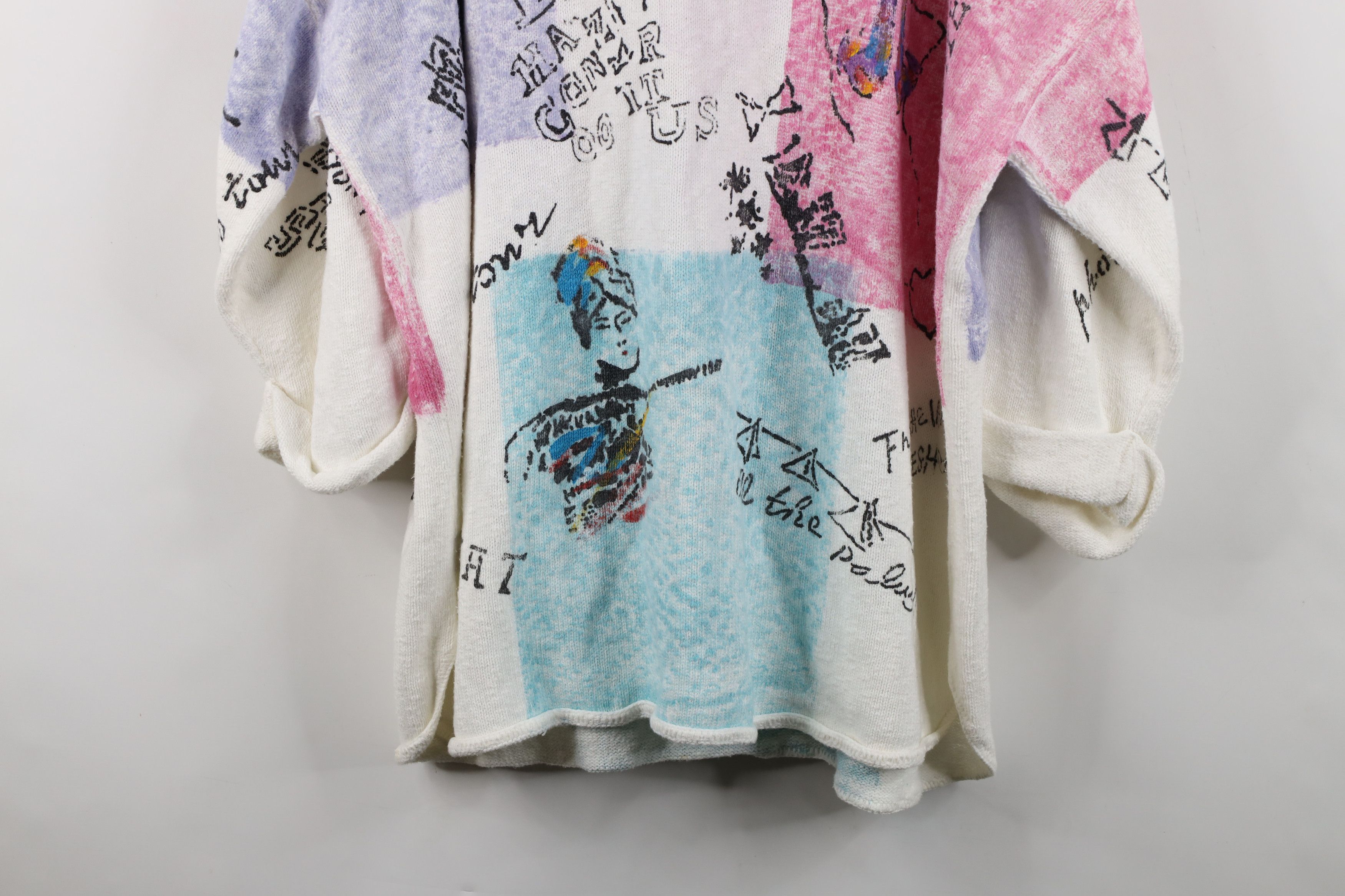 Vintage Vintage 80s 90s Streetwear Baggy Oversized Sweater USA Size M / US 6-8 / IT 42-44 - 14 Thumbnail