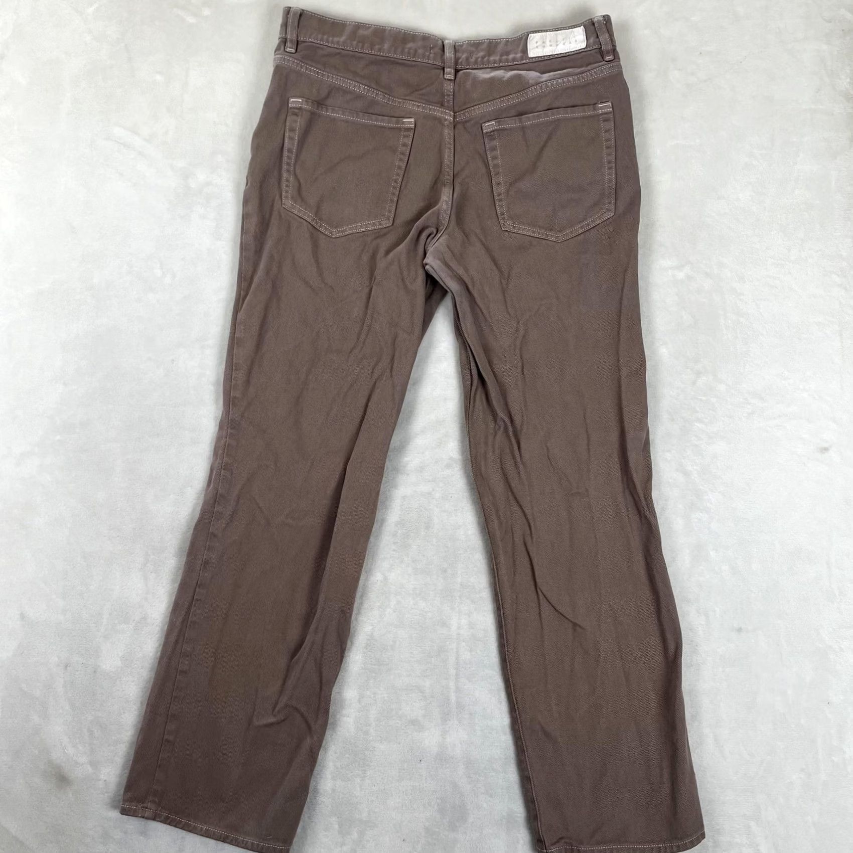 Pacsun PacSun Boyfriend Jeans Womens 30 Brown Medium Wash Relaxed Straight Denim Pants Size 30" / US 8 / IT 44 - 6 Thumbnail