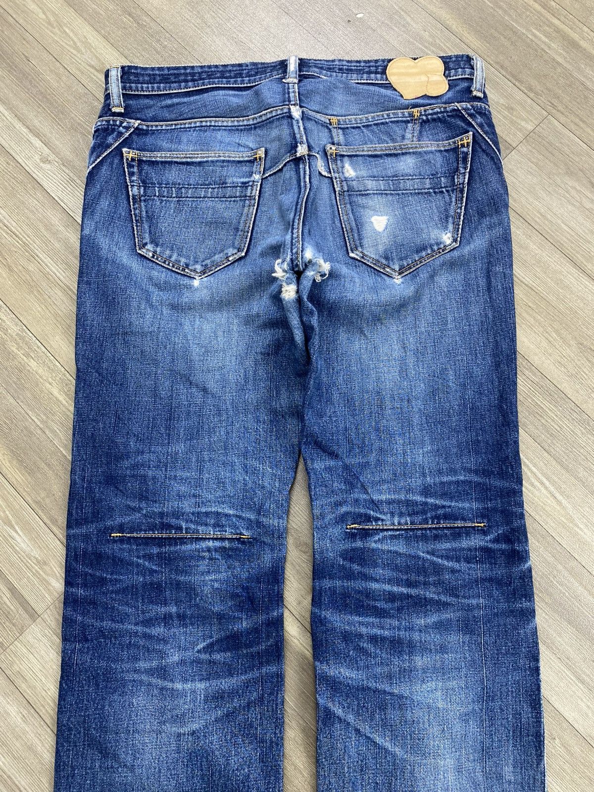 Number (N)ine Vintage Number (N)ine Music Distressed Denim Jeans Faded Size US 32 / EU 48 - 18 Thumbnail
