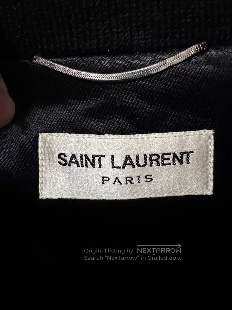 Saint Laurent Paris Saint Laurent Paris Wool Black Samurai Multi-Zipper Baseba Size US S / EU 44-46 / 1 - 5 Thumbnail