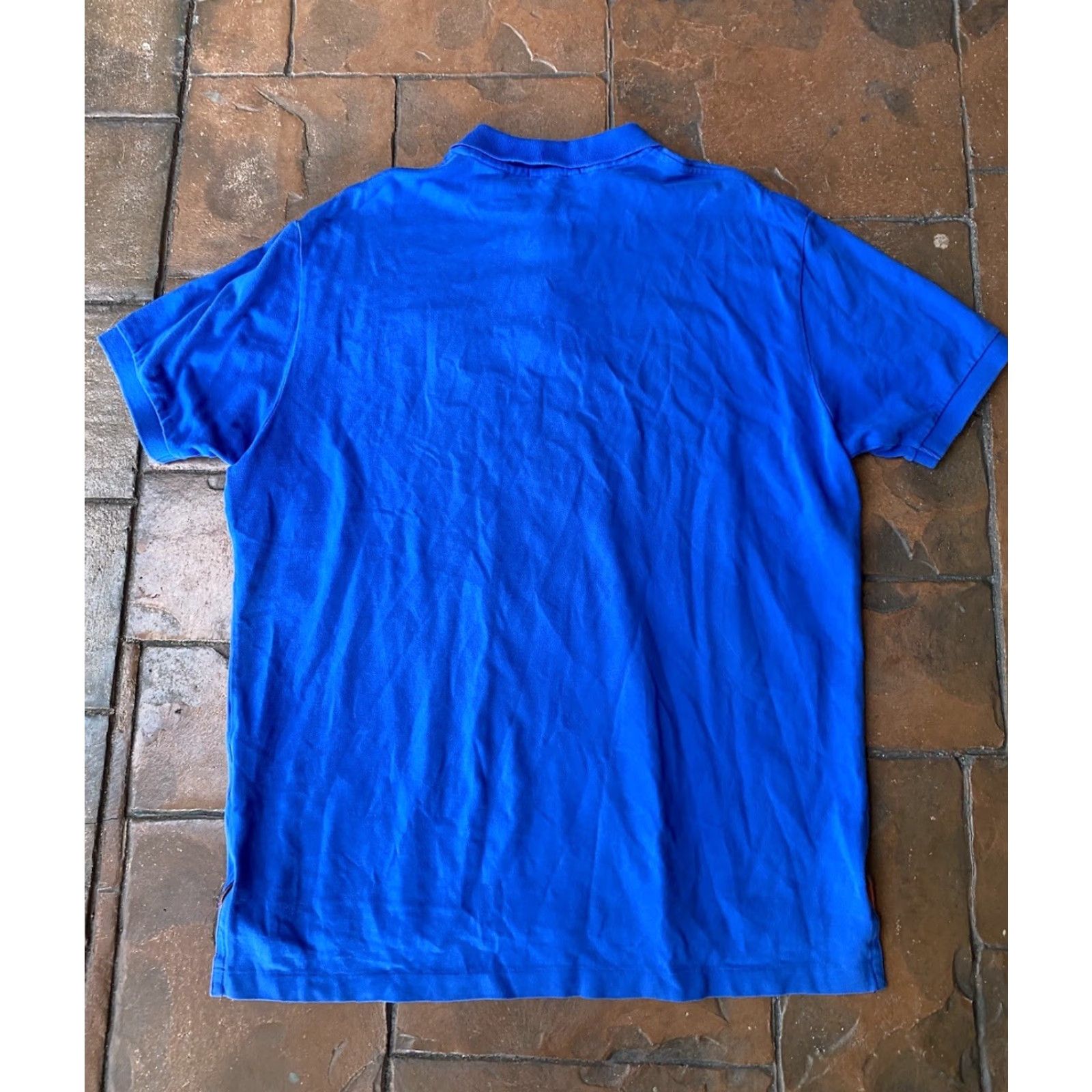 Polo Ralph Lauren VINTAGE Polo Ralph Lauren Scribble Logo Polo Shirt Mens XL Blue Embroidered Logo 90s Polo Shirt Men XL Blue University? Size US XL / EU 56 / 4 - 3 Thumbnail