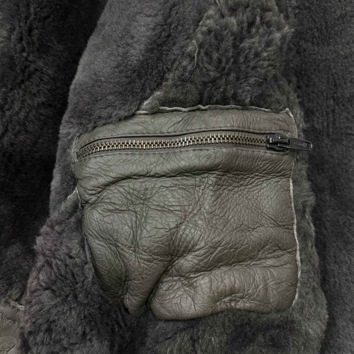 Leather Vintage Sheepskin Shearling Avant Garde Leather Jacket Size US M / EU 48-50 / 2 - 19 Thumbnail