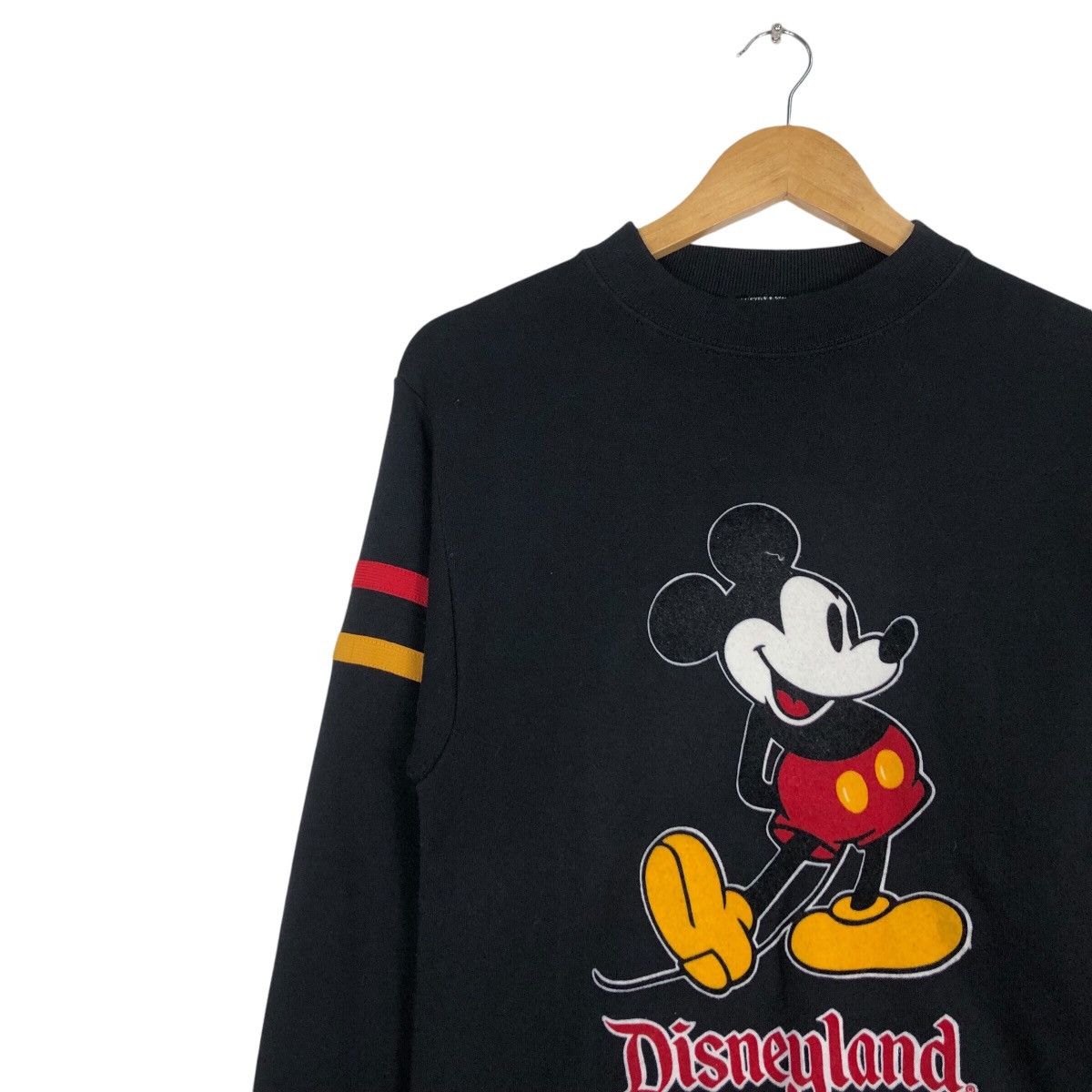 Disney × Vintage Vintage Mickey Mouse Sweatshirt Rare Black XS Size US XS / EU 42 / 0 - 6 Thumbnail