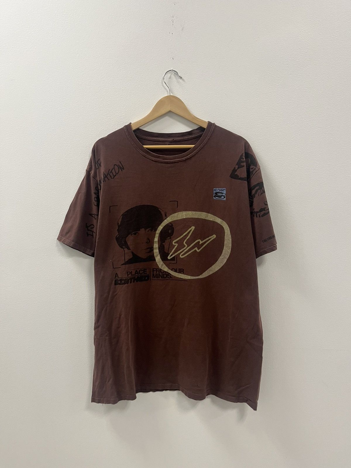 Fragment Design × Kaws × Travis Scott Travis scott x Fragment Nigo hiroshi T shirt Size US XL / EU 56 / 4 - 1 Thumbnail