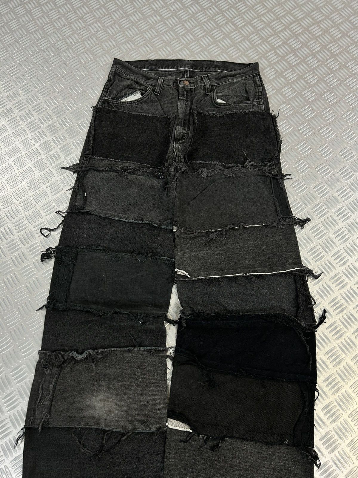 Handmade × Jean × Vintage Super baggy jeans handmade y2k pachwork opium style Size US 32 / EU 48 - 5 Thumbnail
