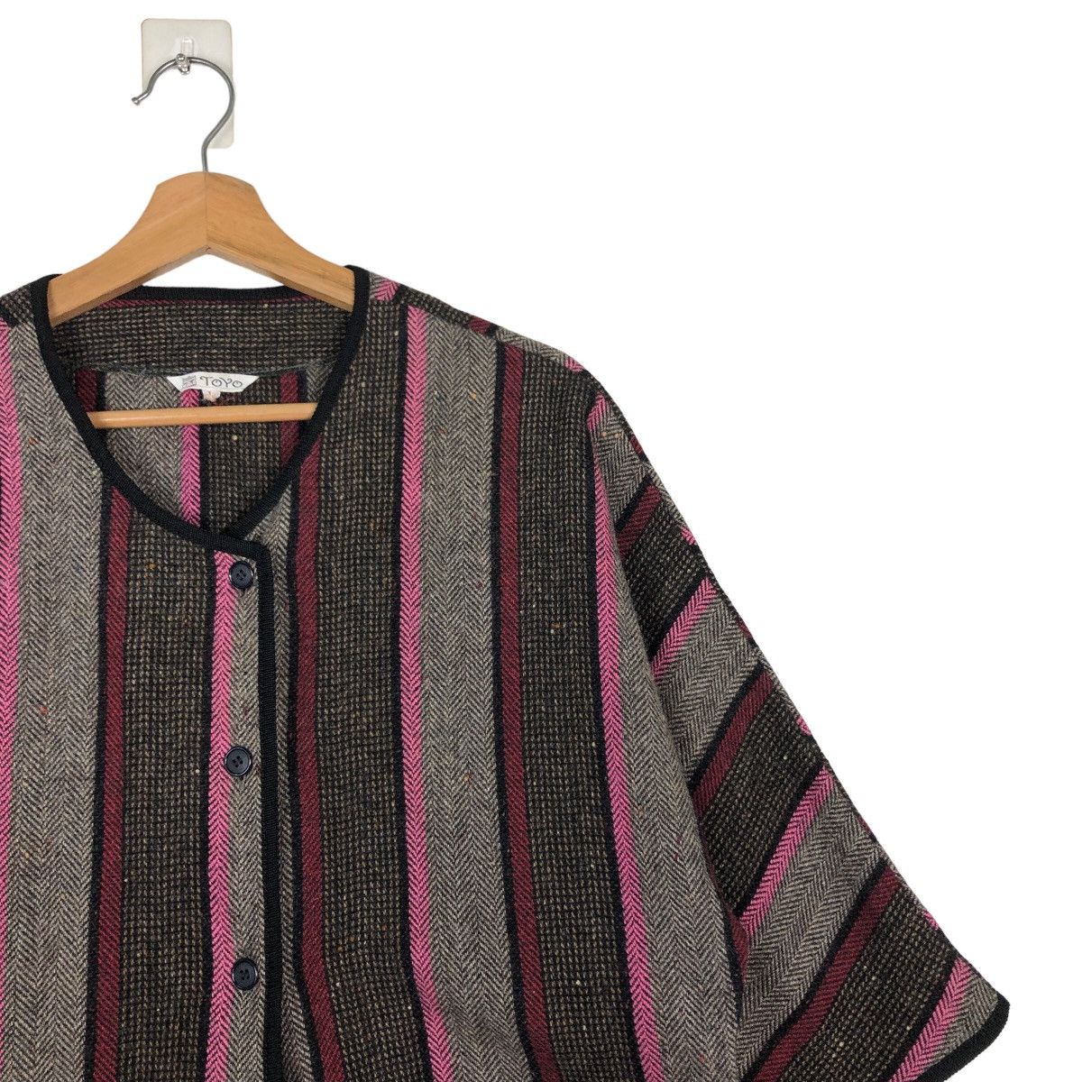 Japanese Brand 🔥Vintage Striped Jacket Hoodie Toyo Japan Inspire Kapital Size US M / EU 48-50 / 2 - 5 Thumbnail